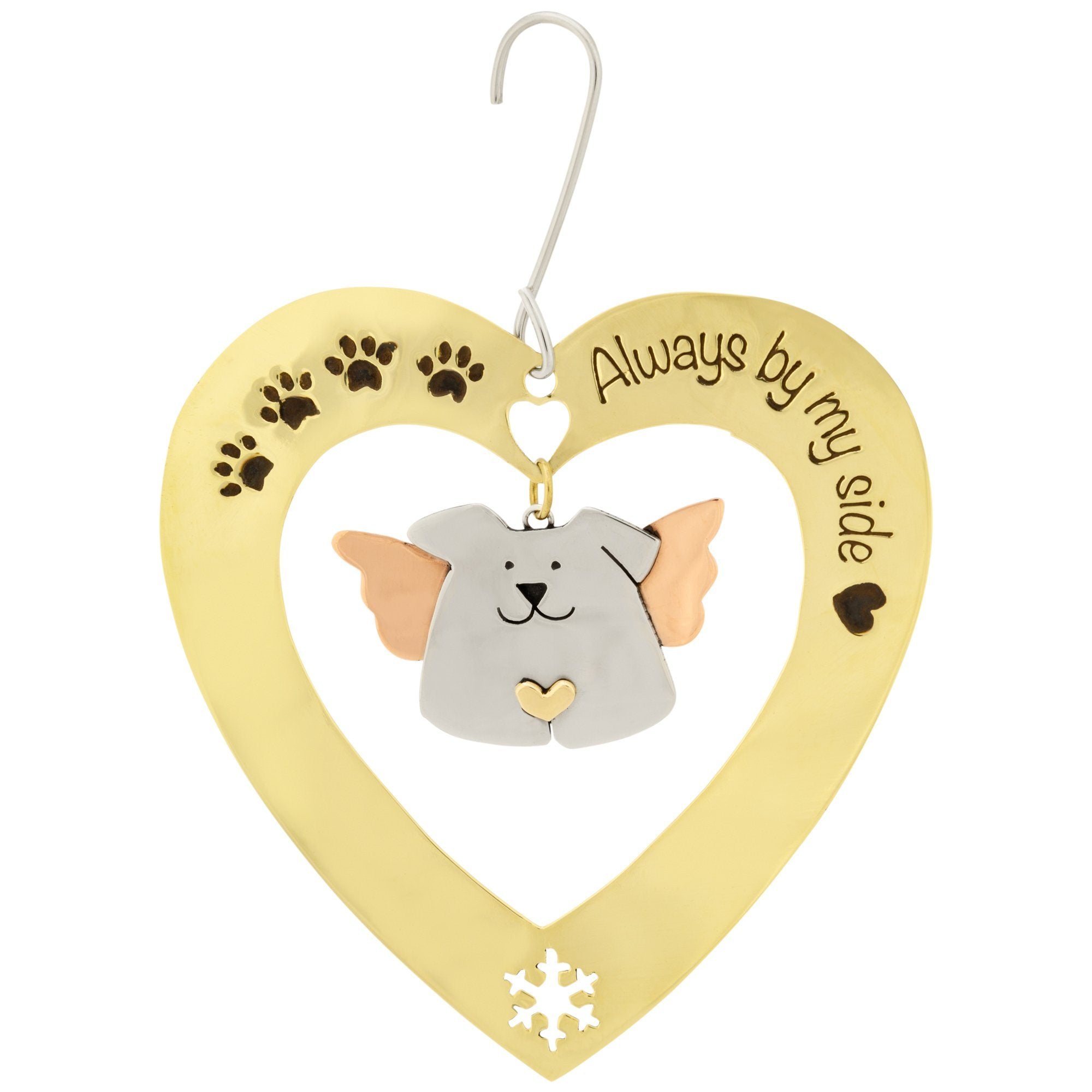 Premium Always By My Side Memorial Dog Ornament