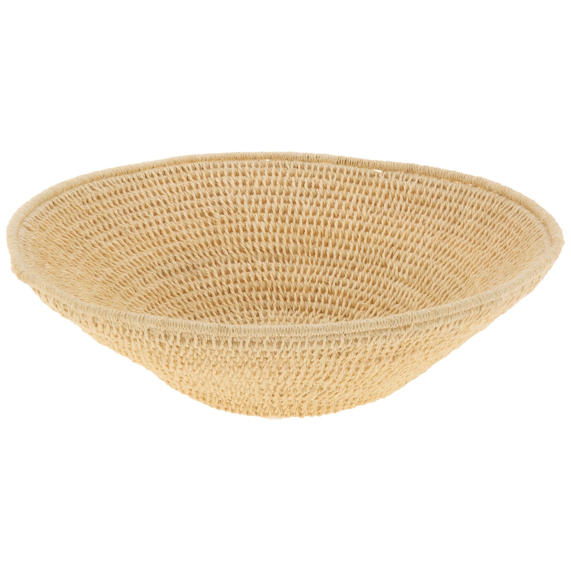 Premium Handwoven Sisal Petite Basket - Fair Trade Home Decor