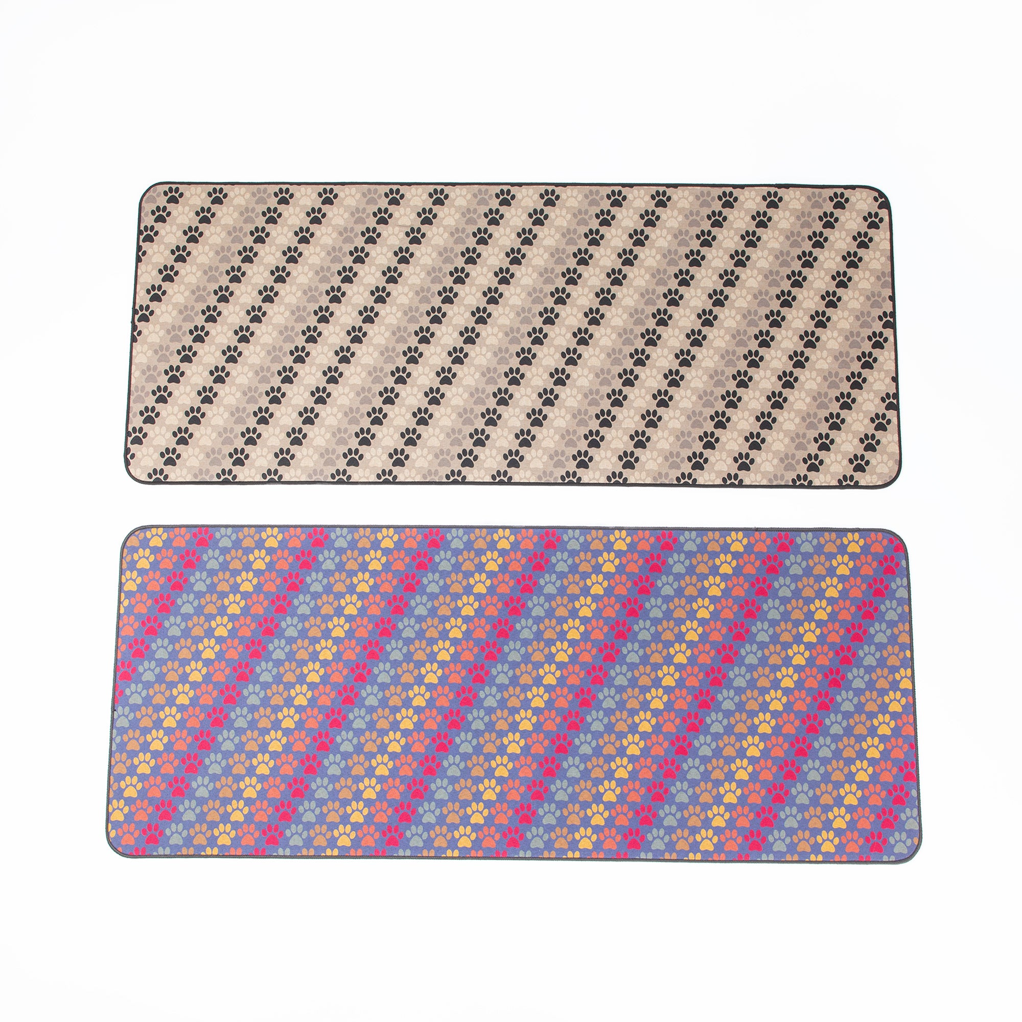 Premium Diagonal Paws Floor Runner - Ultimate Style & Safety