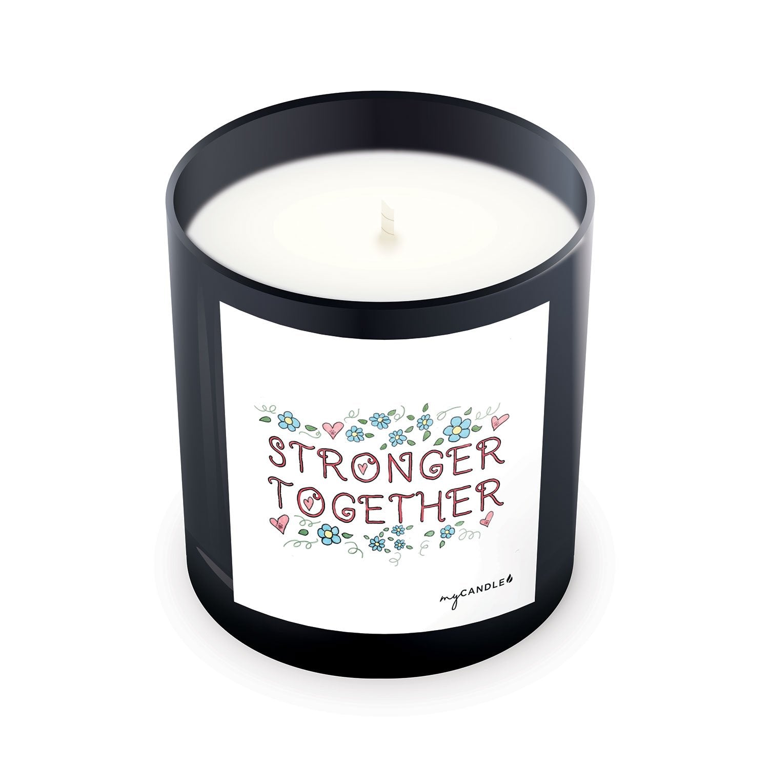 Premium Stronger Together Soy Candle - Ultimate Gift for Heroes