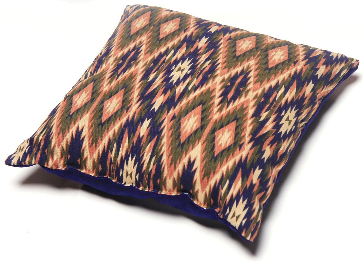 Touchdog? 70's Vintage Tribal Dog House Bed - Premium 2-in-1 Convertible Pet Bed