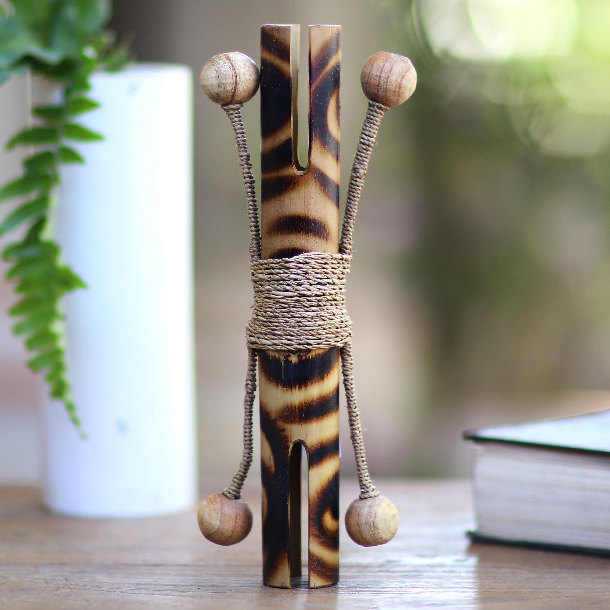 Premium Handmade Bamboo Percussion Instrument - Homeward Melody