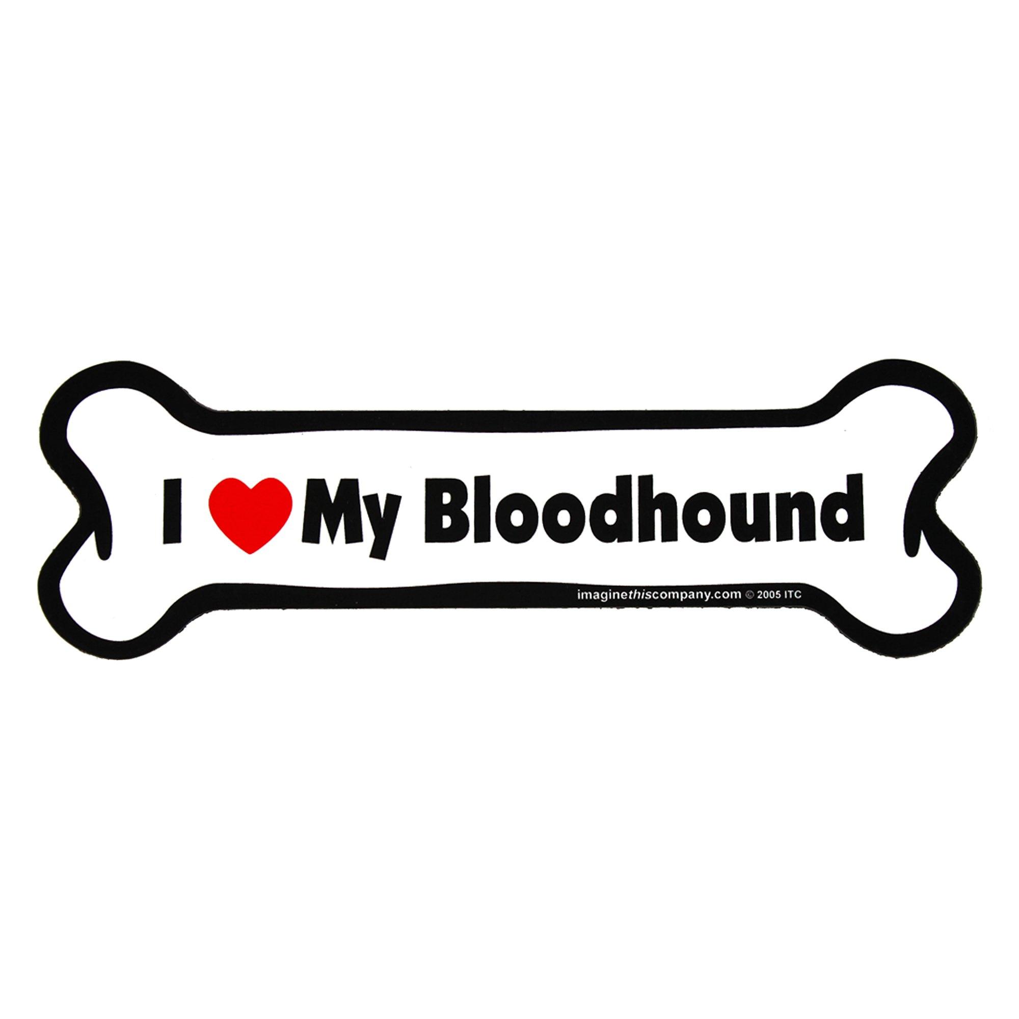 Premium I Love My Dog Car Magnet: Breeds A - K | Ultimate Pet Lover's Accessory