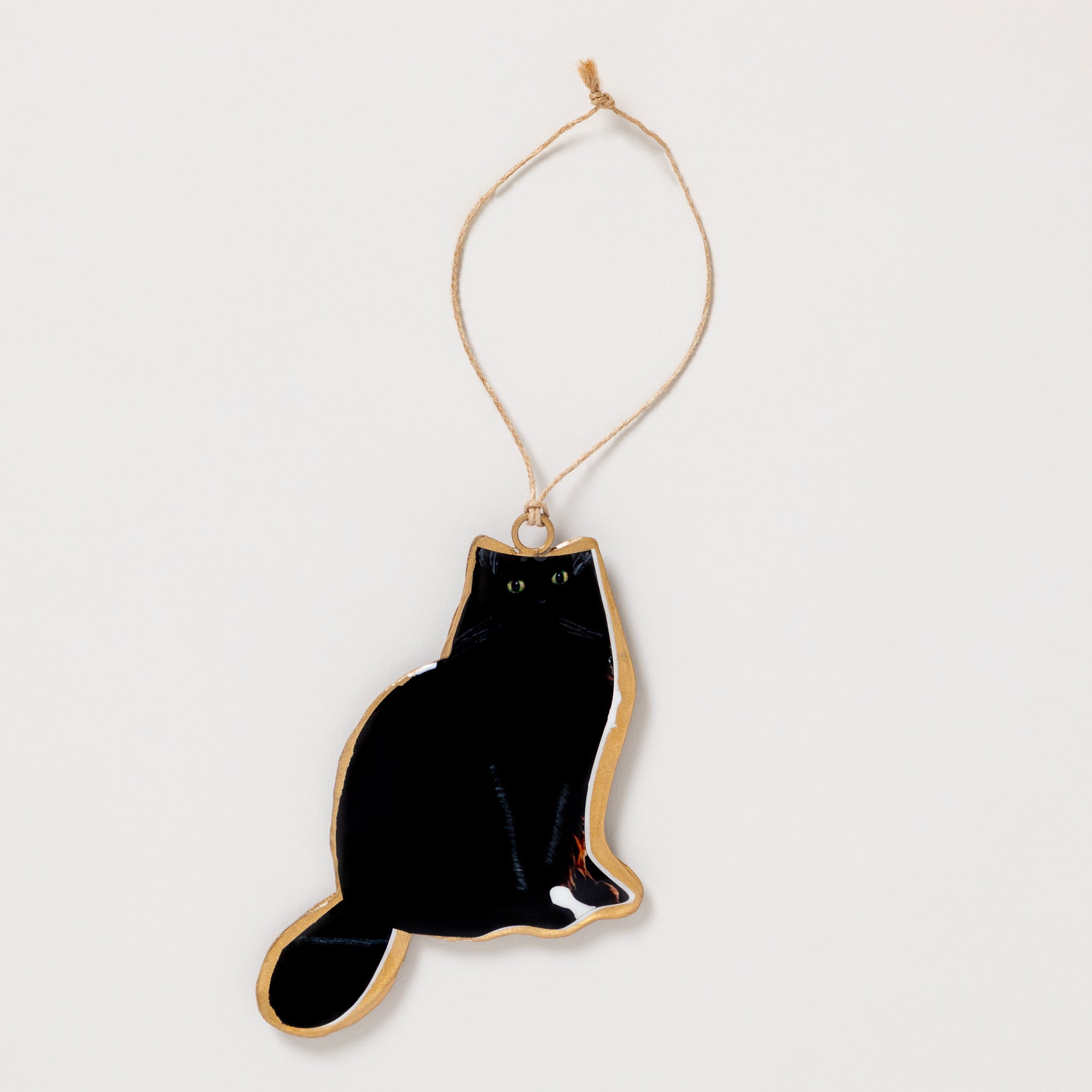 Premium Cat Lover's Metal Ornament - Ultimate Holiday Decoration