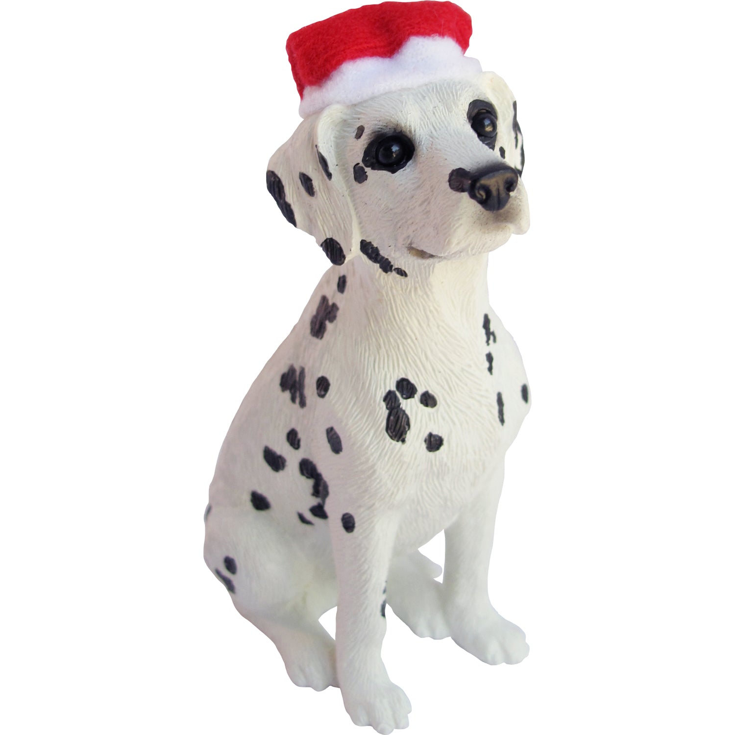 Premium Hand-Painted Black Dalmation Christmas Ornament