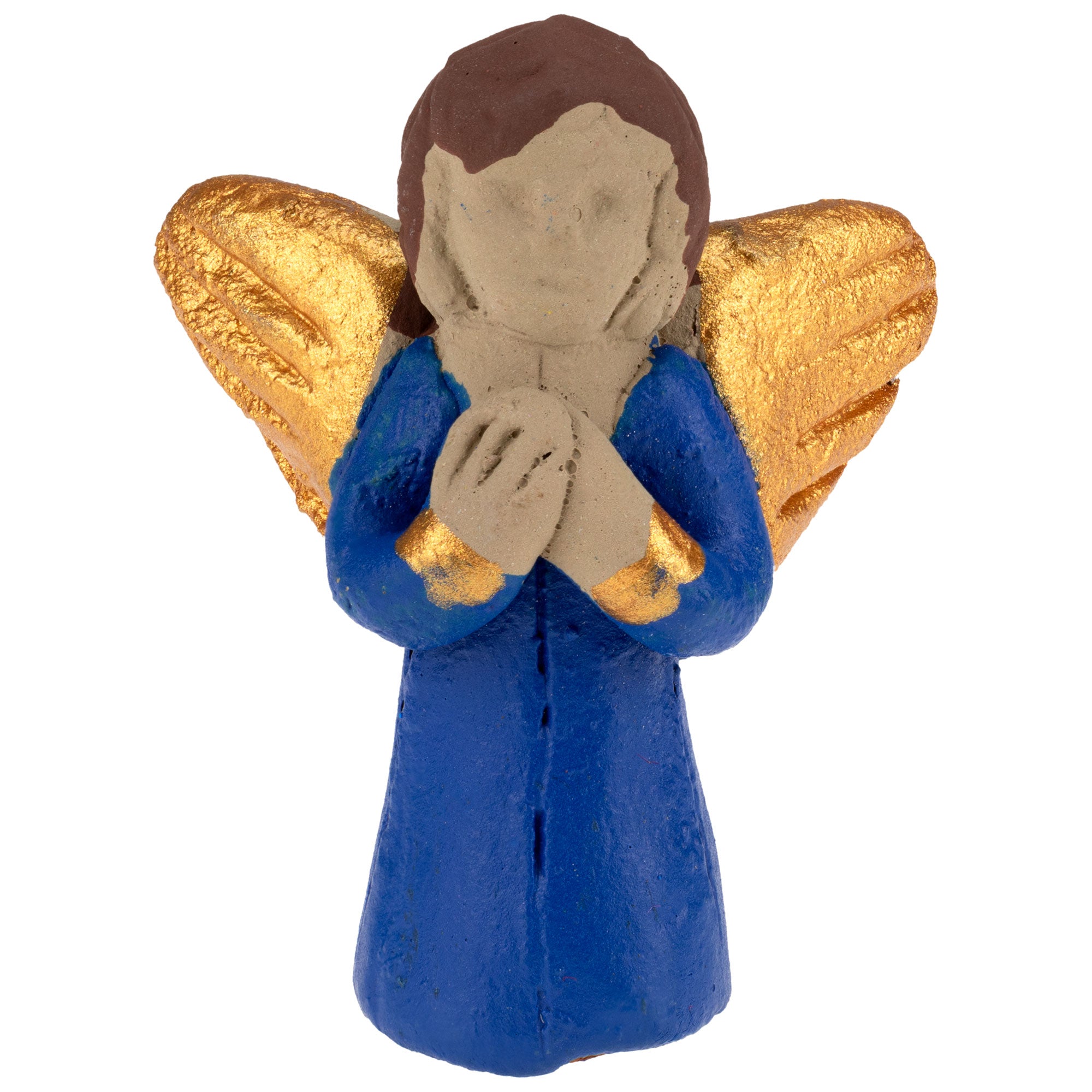 Premium Guardian Angel Ceramic Charm - Handcrafted in Guatemala
