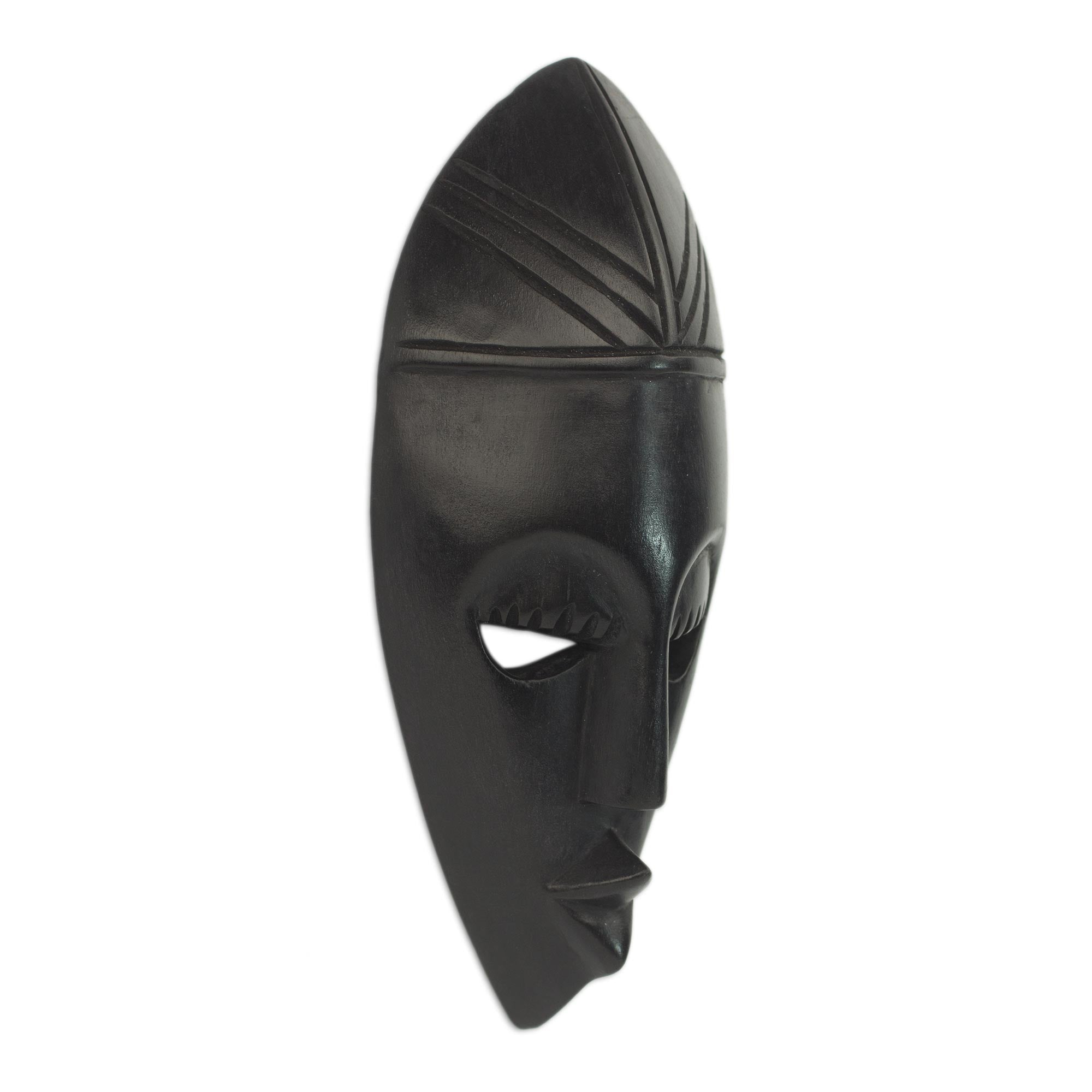 Premium African Wood Mask by Nana Frimpong