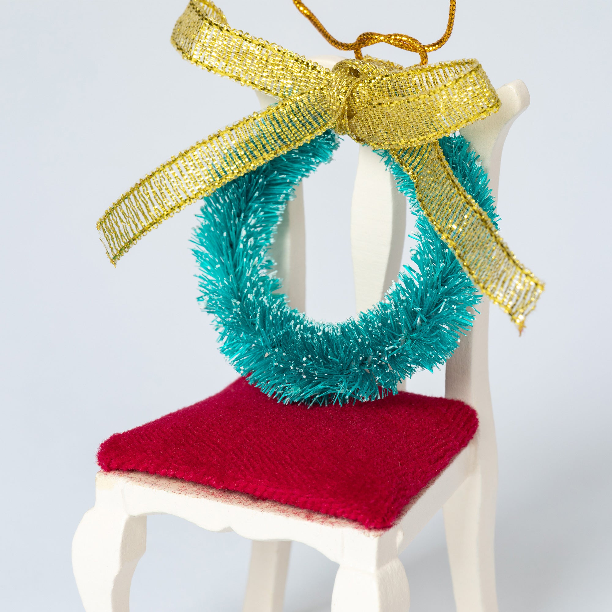 Premium Memorial Wreath Ornament - Honor Your Loved Ones