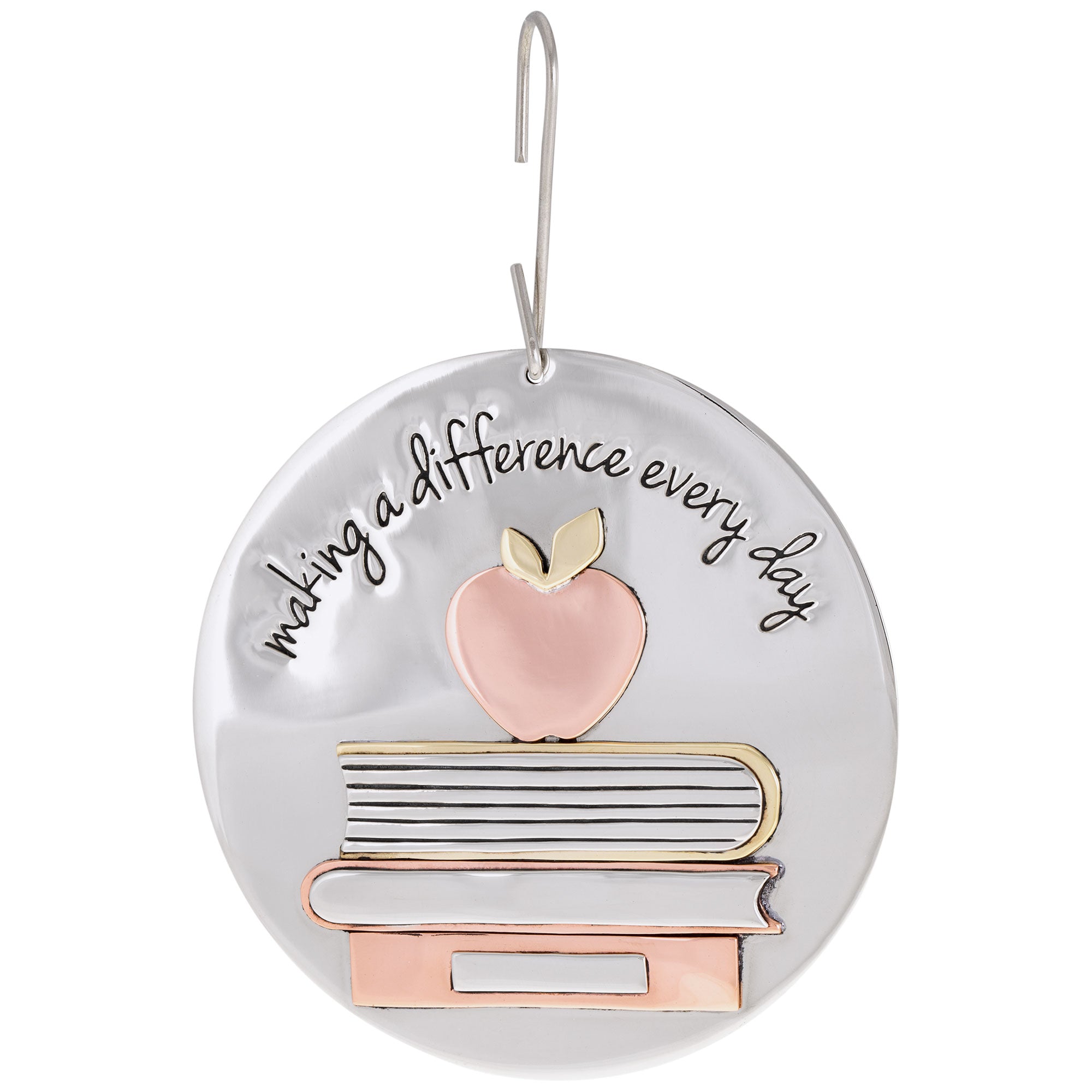 Premium Teacher Appreciation Ornament - Fair Trade & Handmade