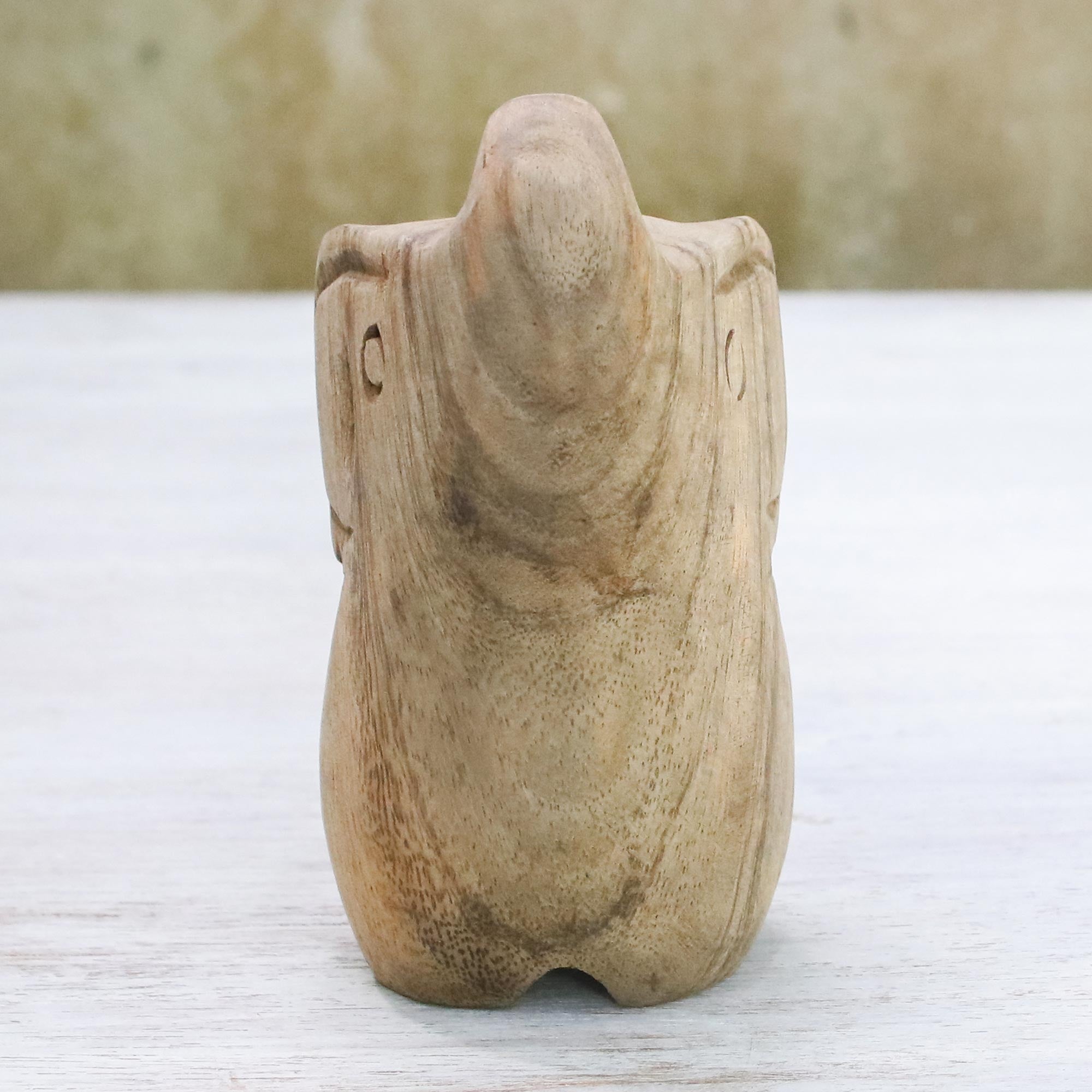Premium Handcrafted Khan Kluay Wood Elephant Statue