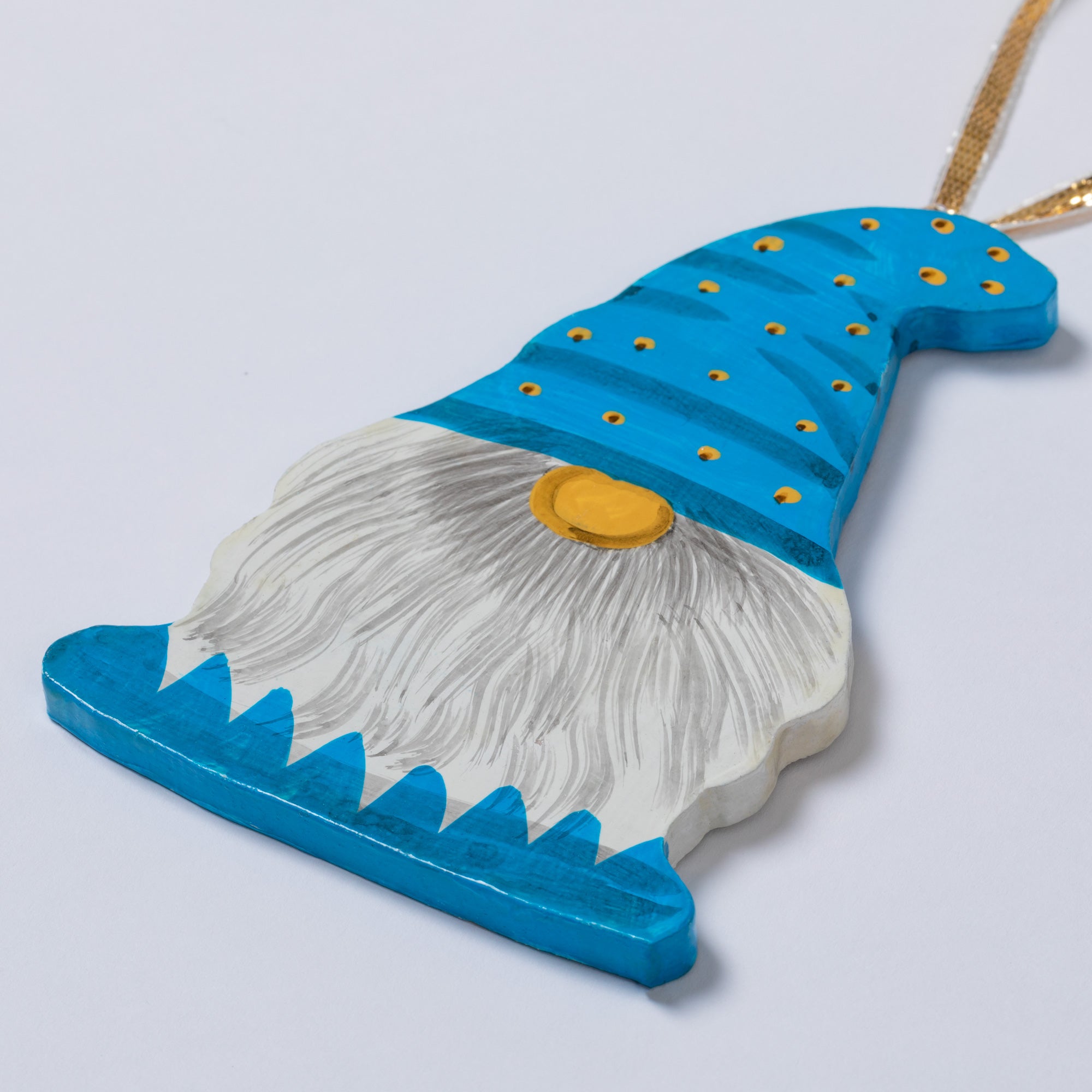 Premium Hand-Painted Gnome Ornament Collection