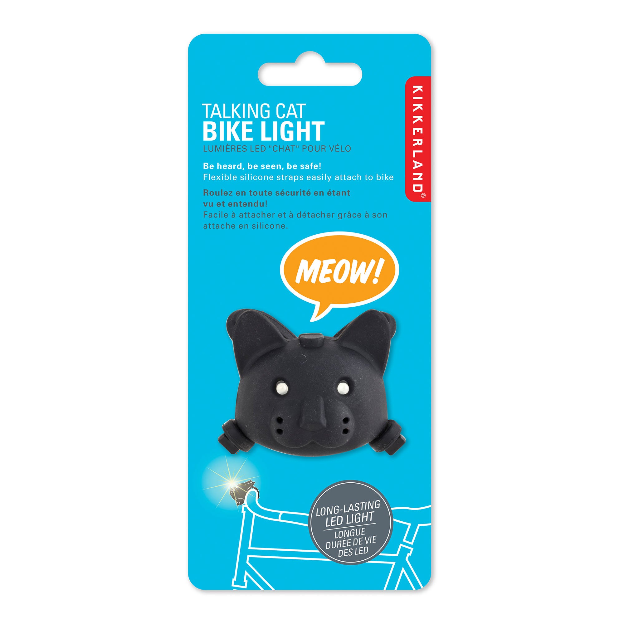 Ultimate Cat Bike Light with Sound - Premium LED Safety Gear