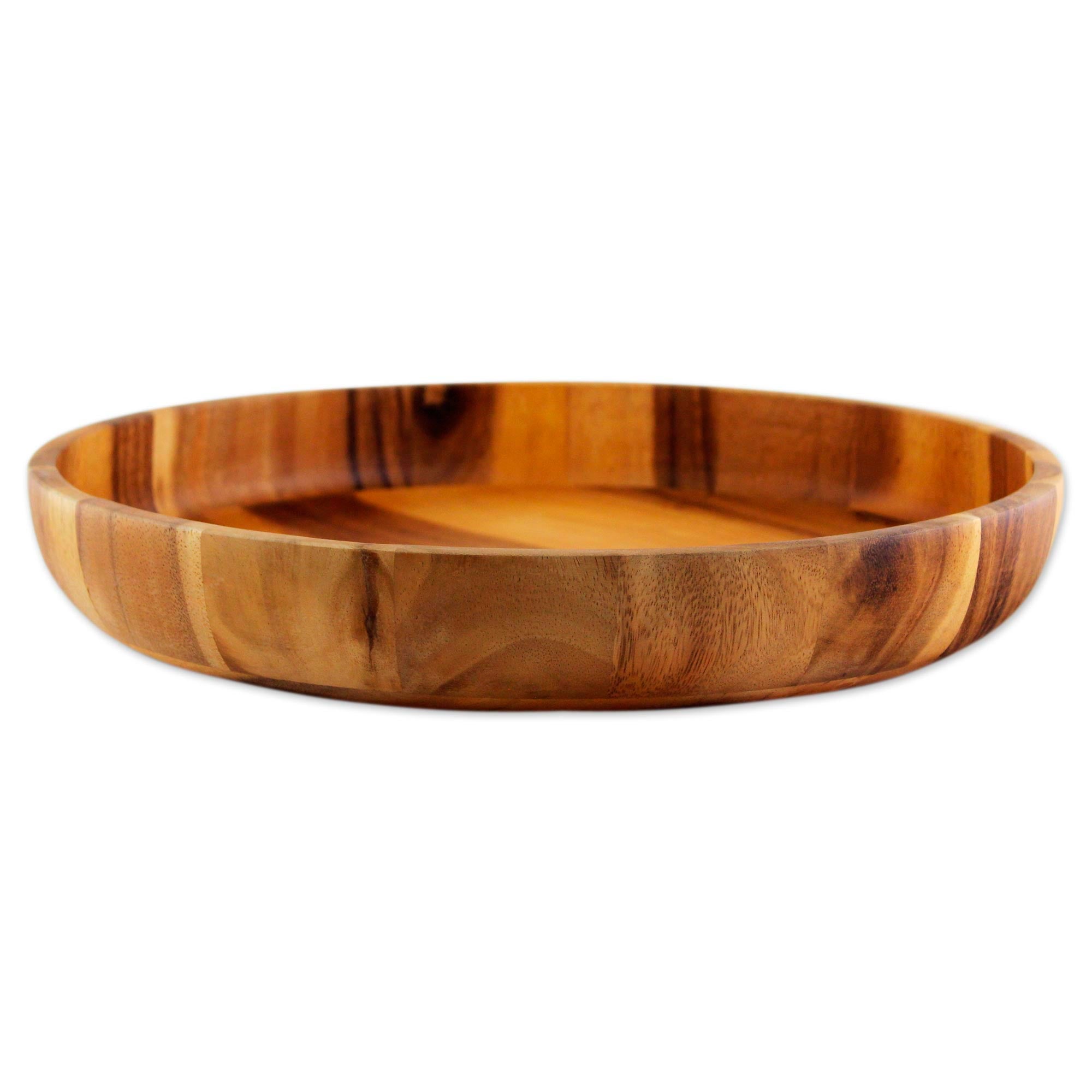 Premium Artisan-Crafted Raintree Wood Serving Bowl - Eco-Friendly & Handmade in Thailand