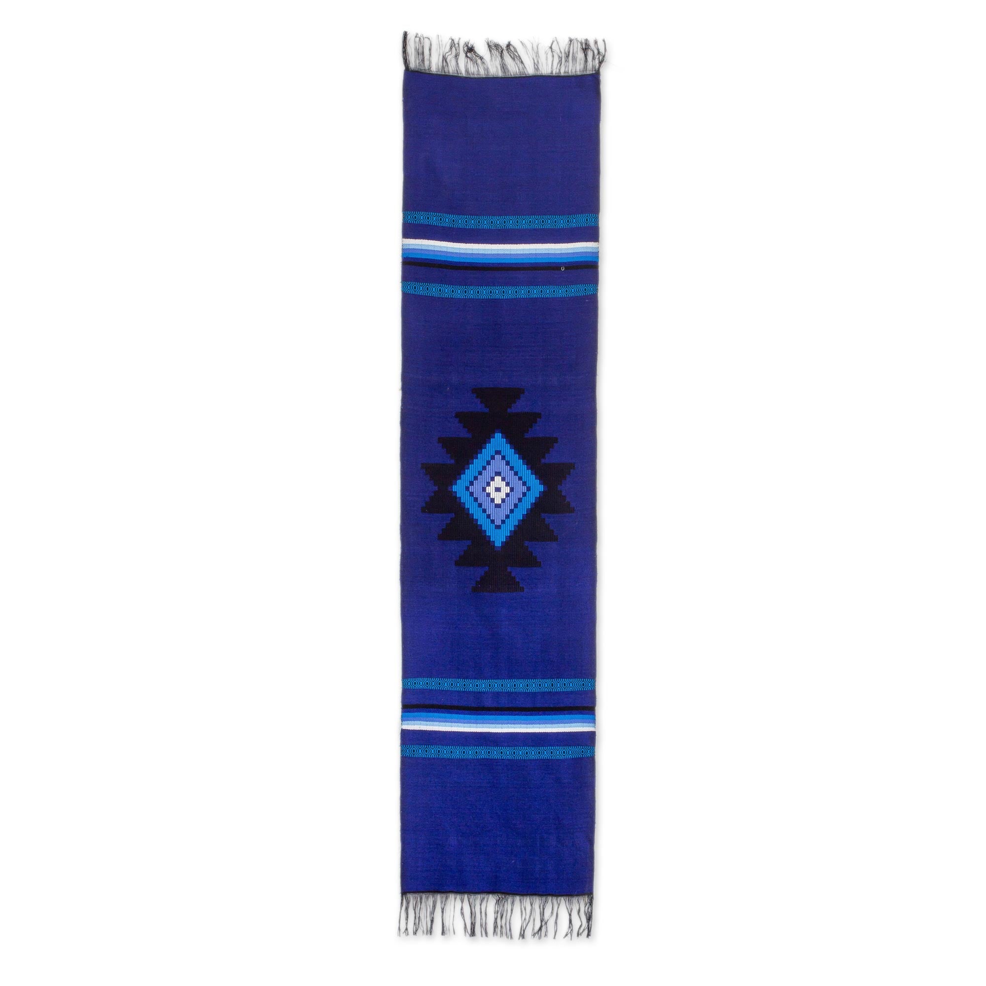 Premium Totonicapan Sun Cotton Table Runner – Handwoven Artistry