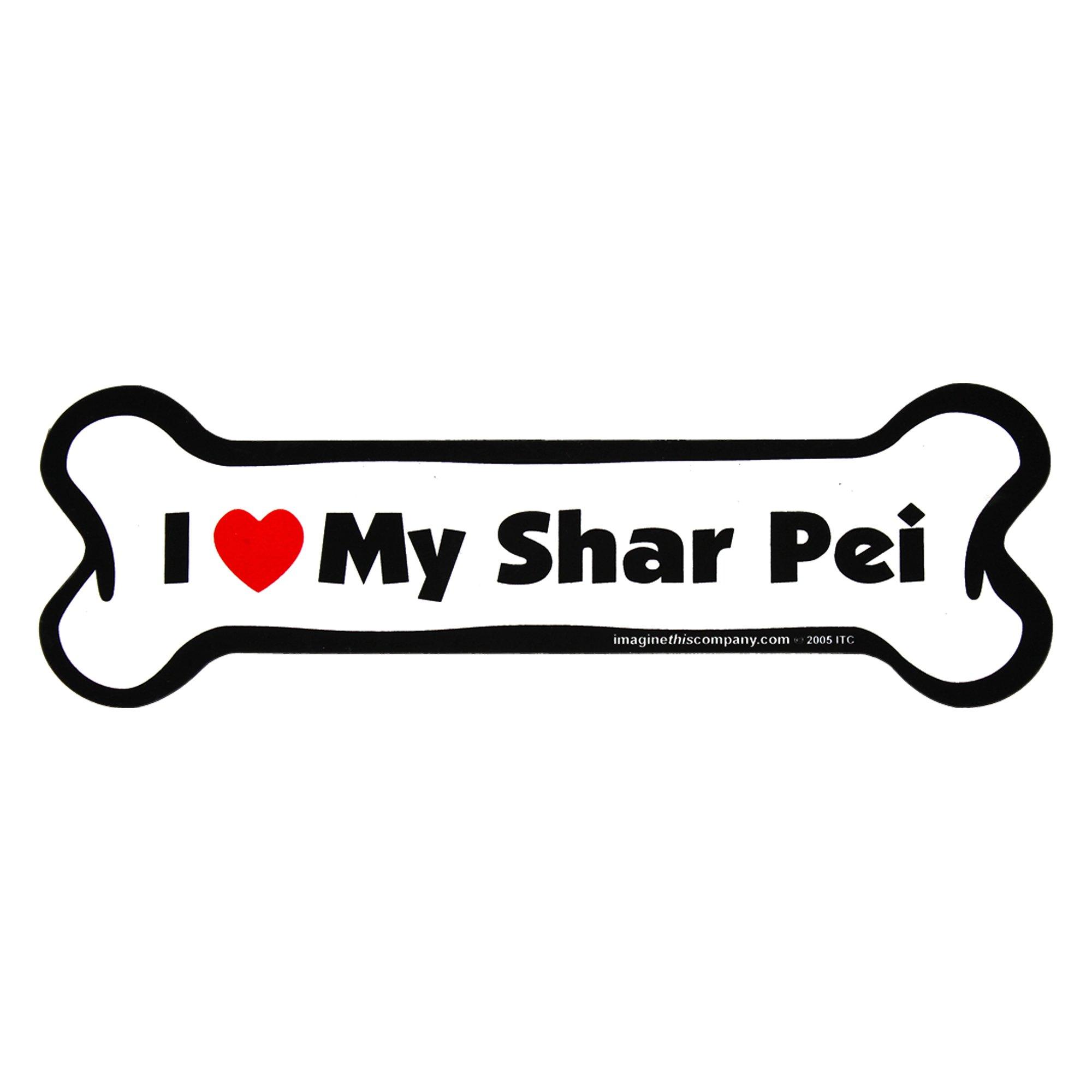 Ultimate I Love My Dog Car Magnet: Breeds L - Z | Premium Vinyl Design