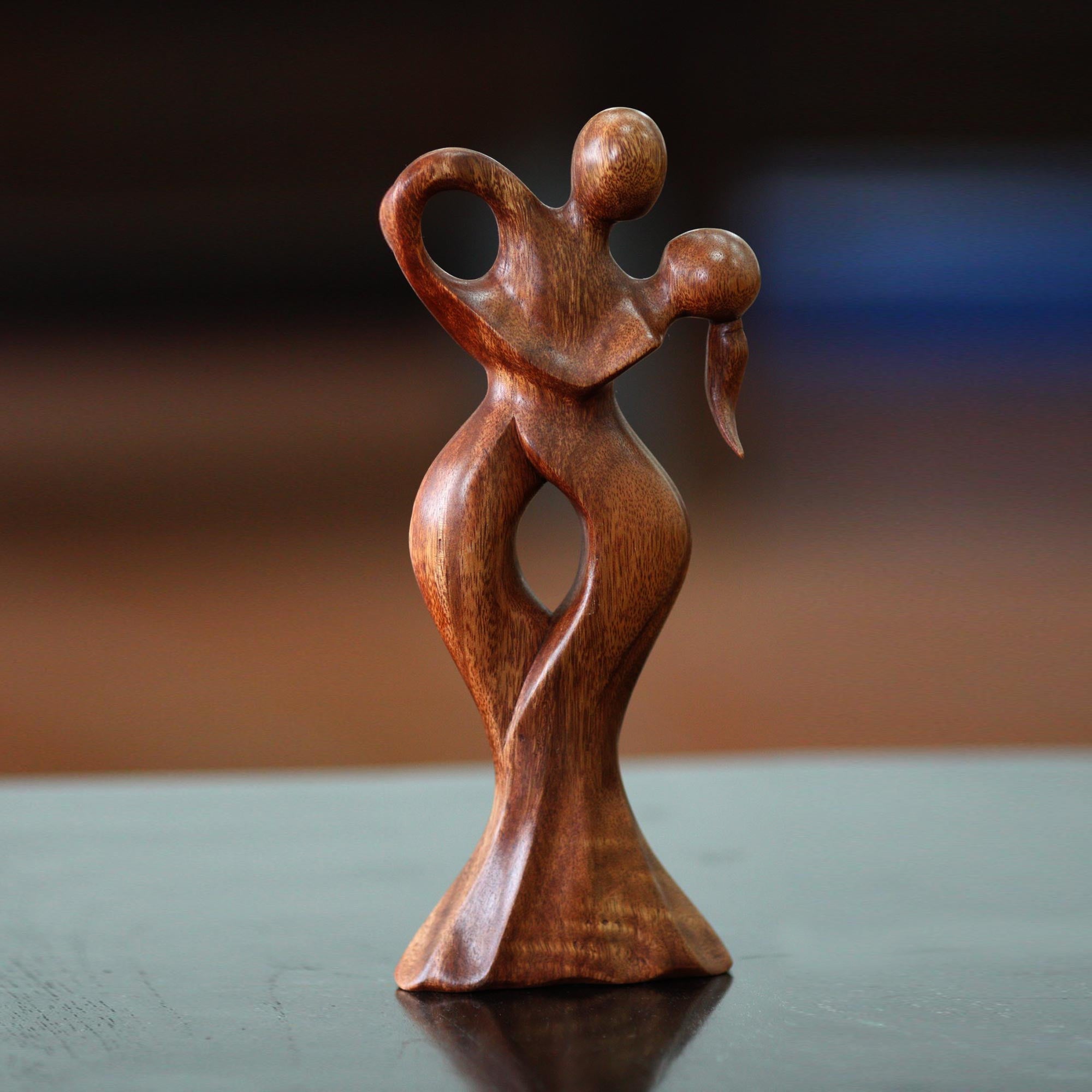 Premium Tango Couple Wood Sculpture