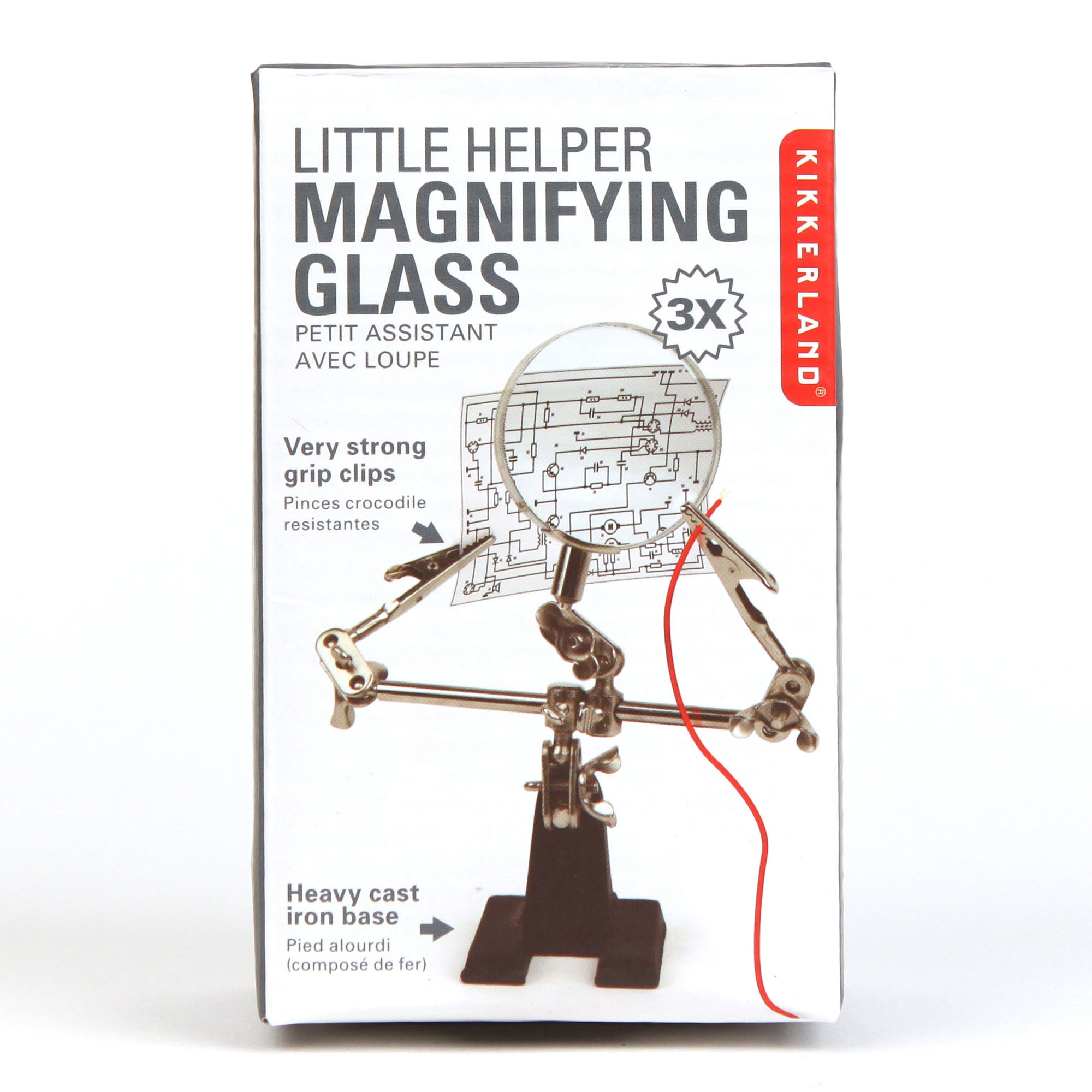 Premium Adjustable Magnifying Glass with Weighted Base