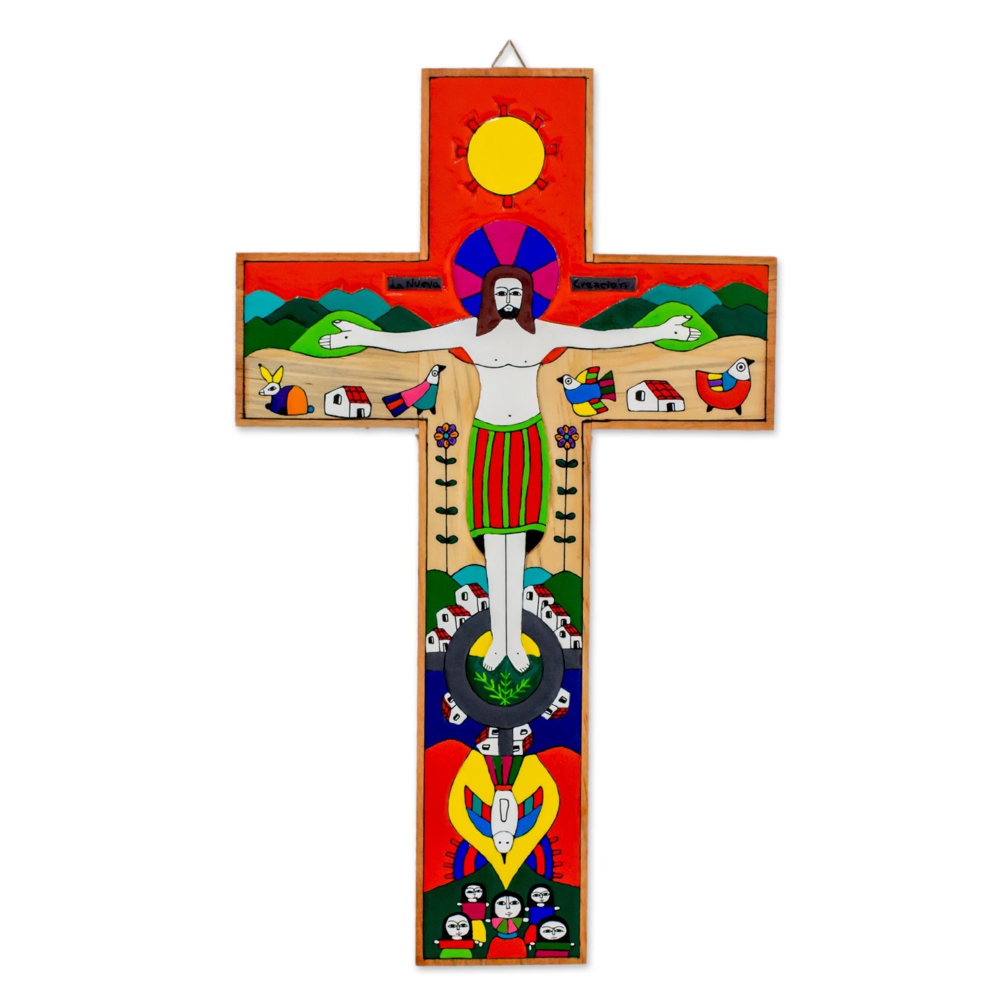 Premium Handcrafted Wooden Cross - The New Creation