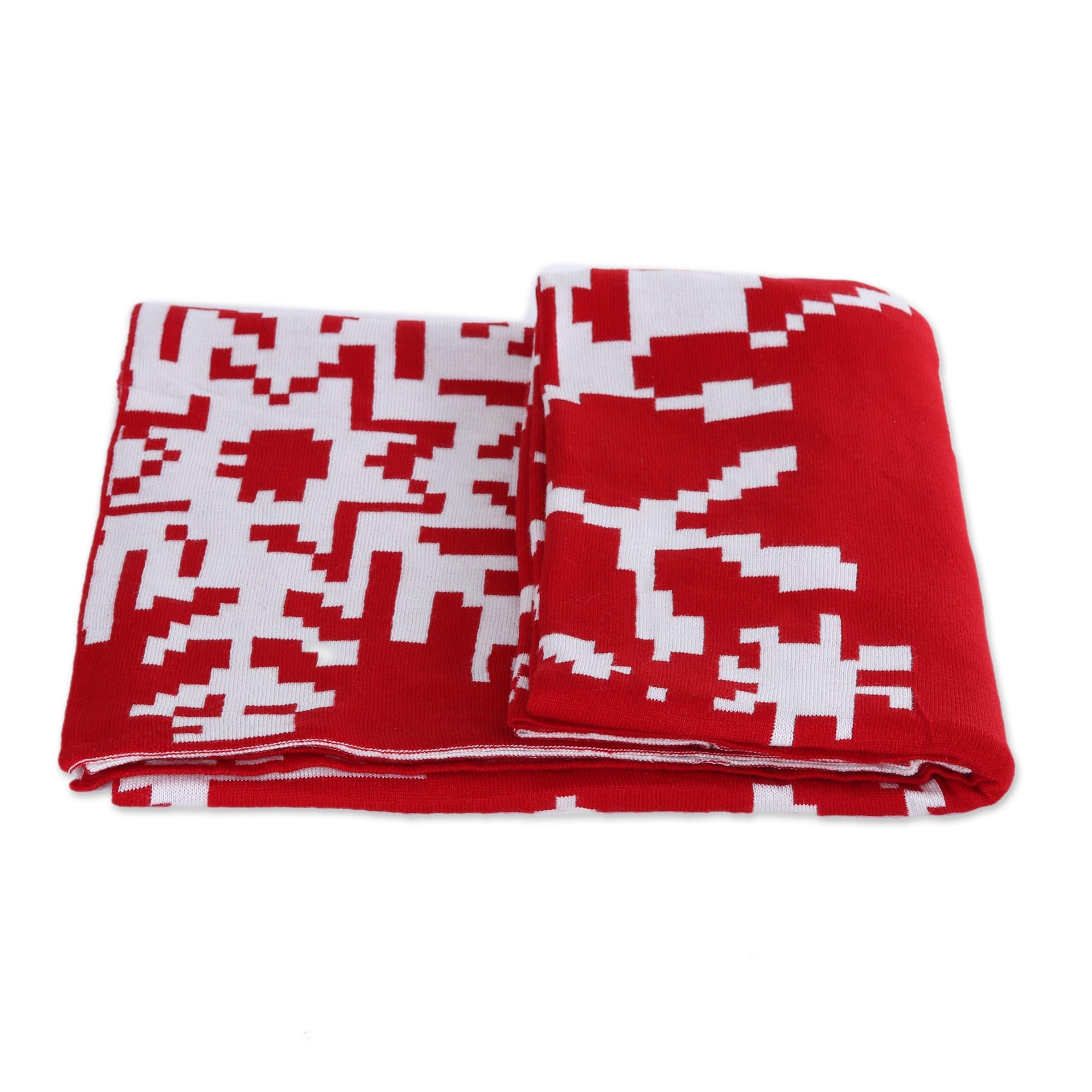 Premium Christmas Fantasy Knit Throw - Poppy & Snow White Design