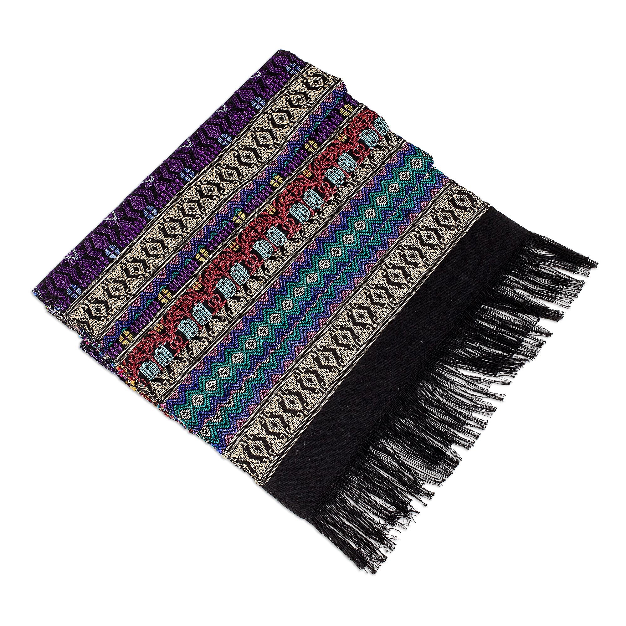 Premium Handwoven Cotton Table Runner - Authentic Guatemalan Craftsmanship