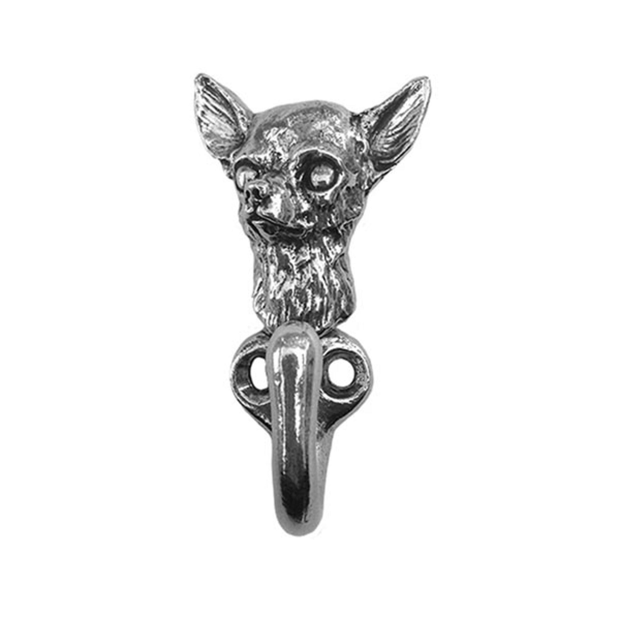 Premium Chihuahua Leash Hook - Antique Pewter