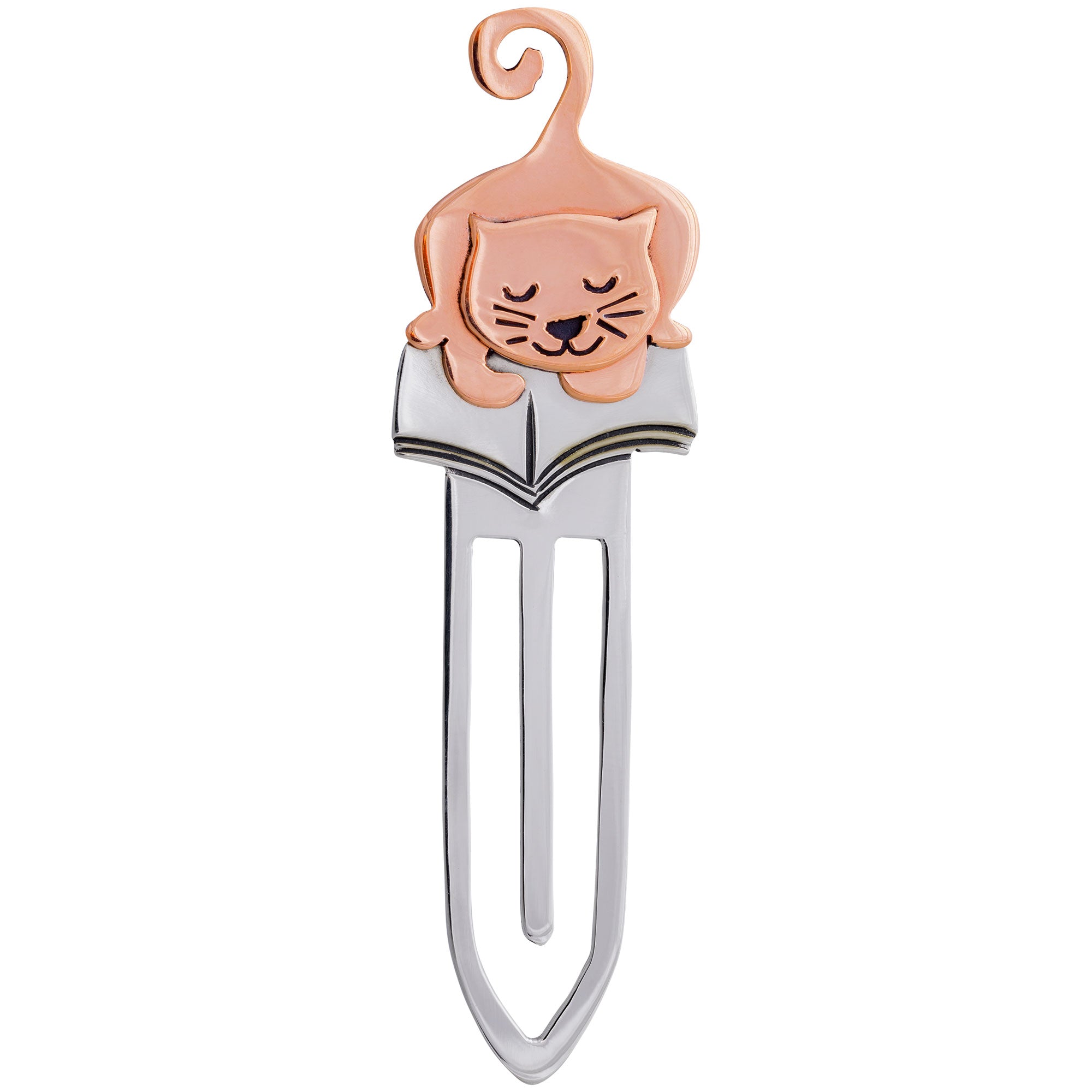 Premium Animal Lover Mixed Metal Bookmark - Ultimate Reading Companion