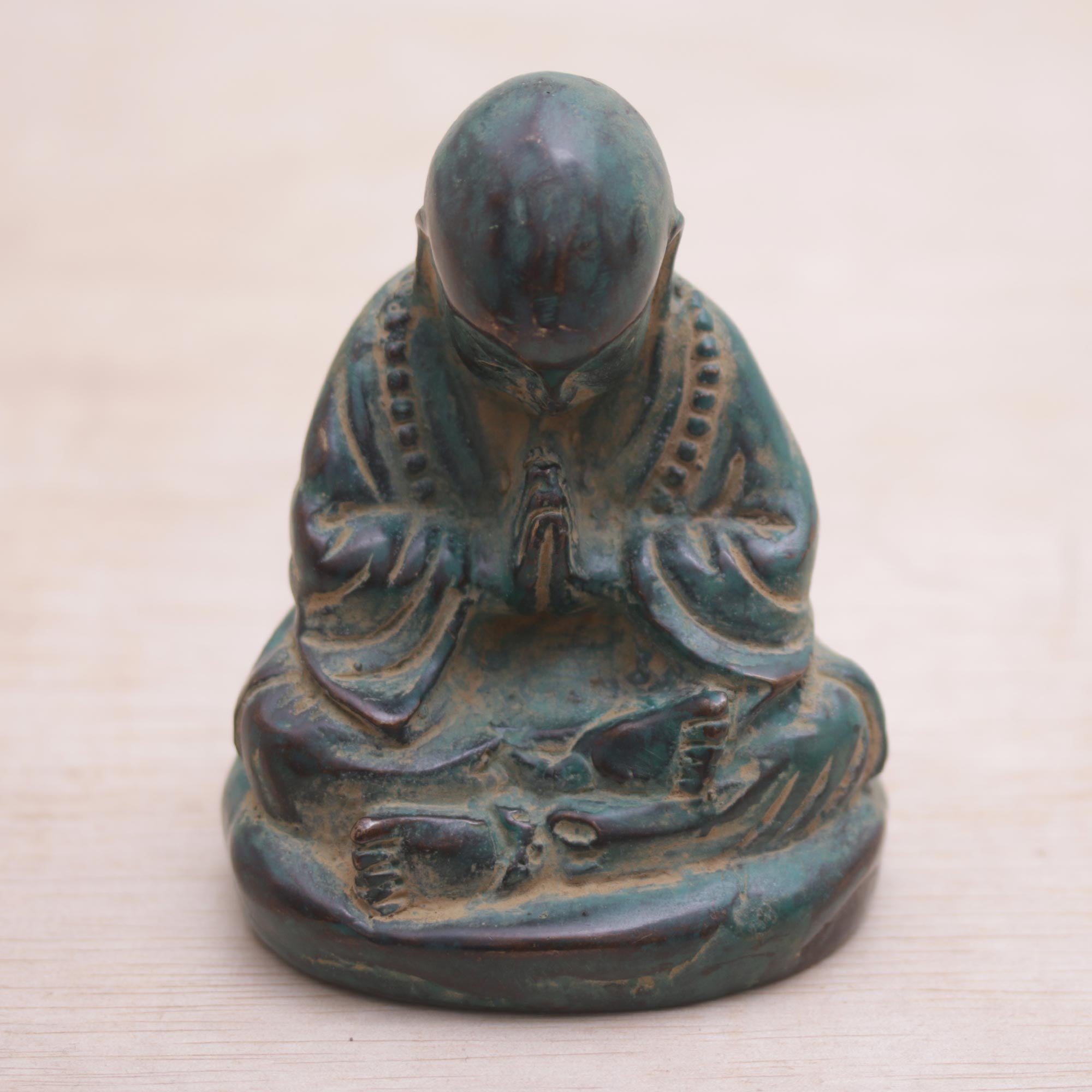 Premium Handcrafted Balinese Bronze Meditating Buddha Statue