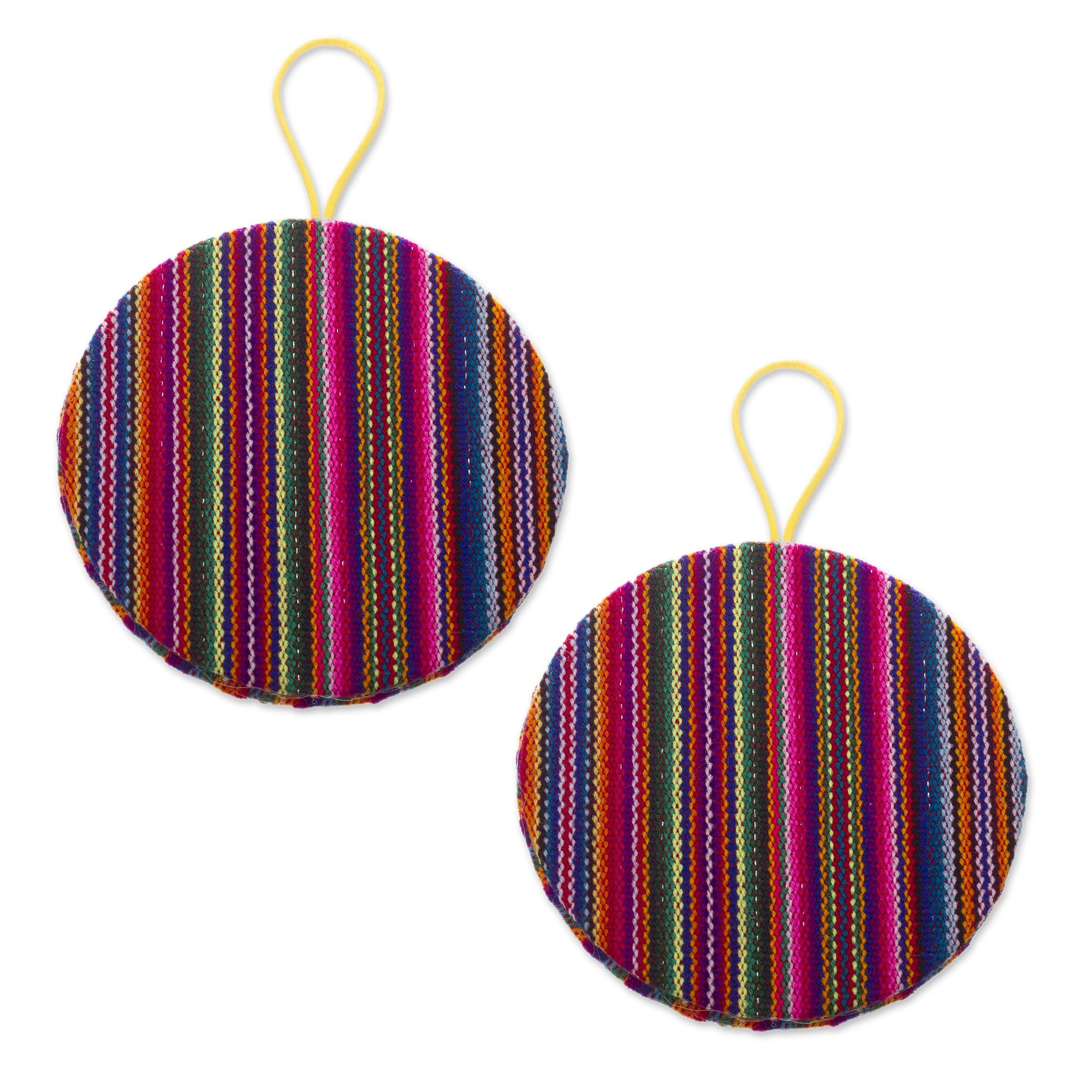 Premium Handmade Peruvian Christmas Carol Ornaments – Holiday Musician Pair