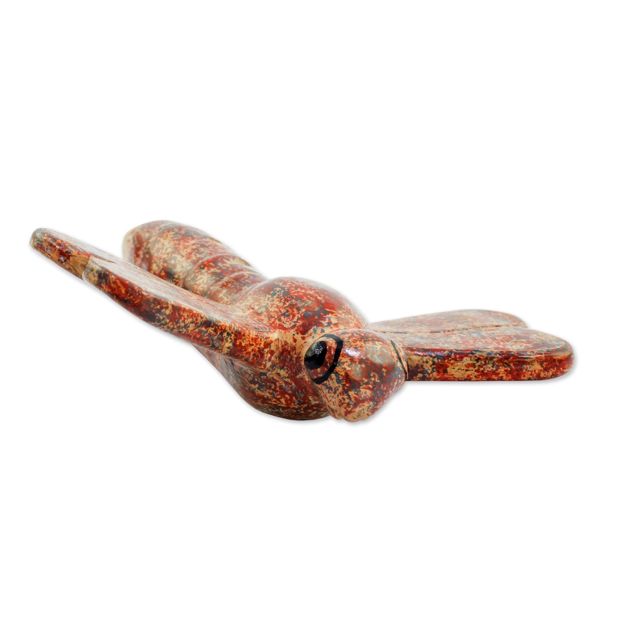 Premium Melodic Dragonfly Ceramic Ocarina Flute - Handcrafted Artisan Instrument from Nicaragua