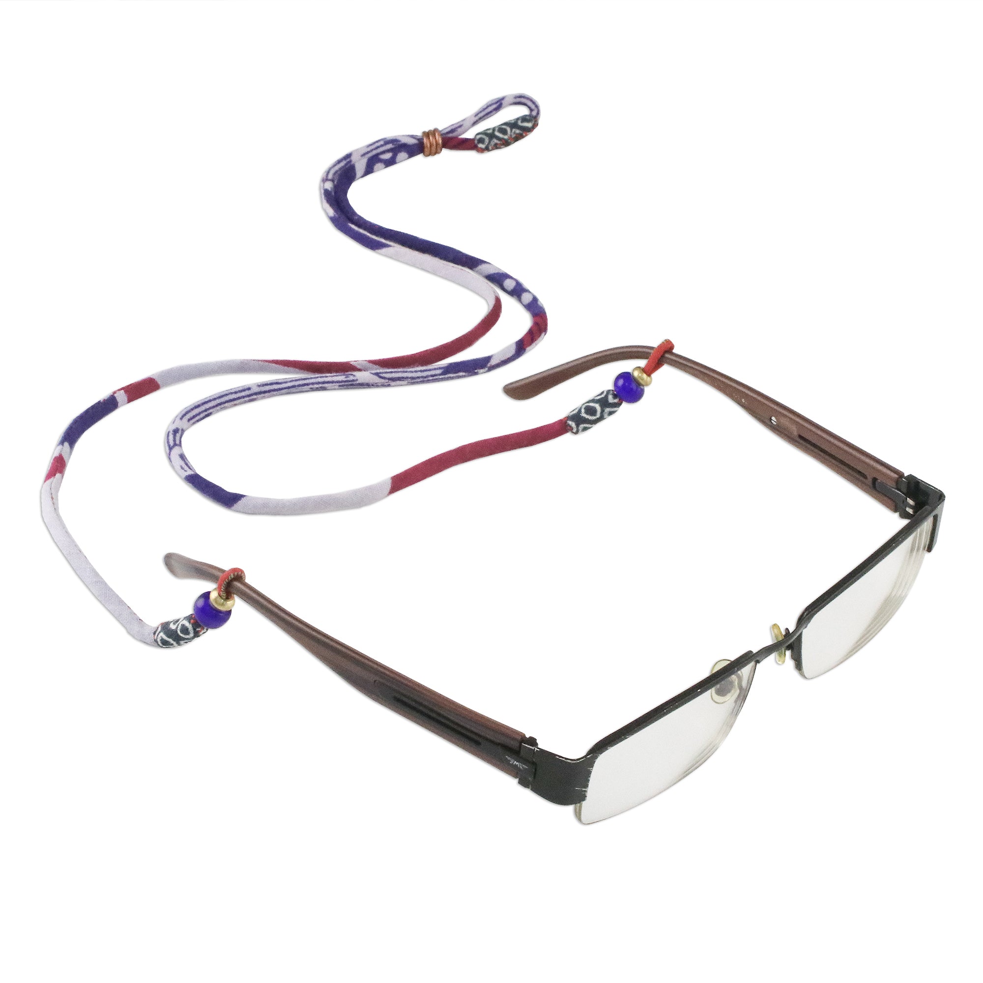Premium Thai Cotton Eyeglasses Strap - Adjustable & Handmade