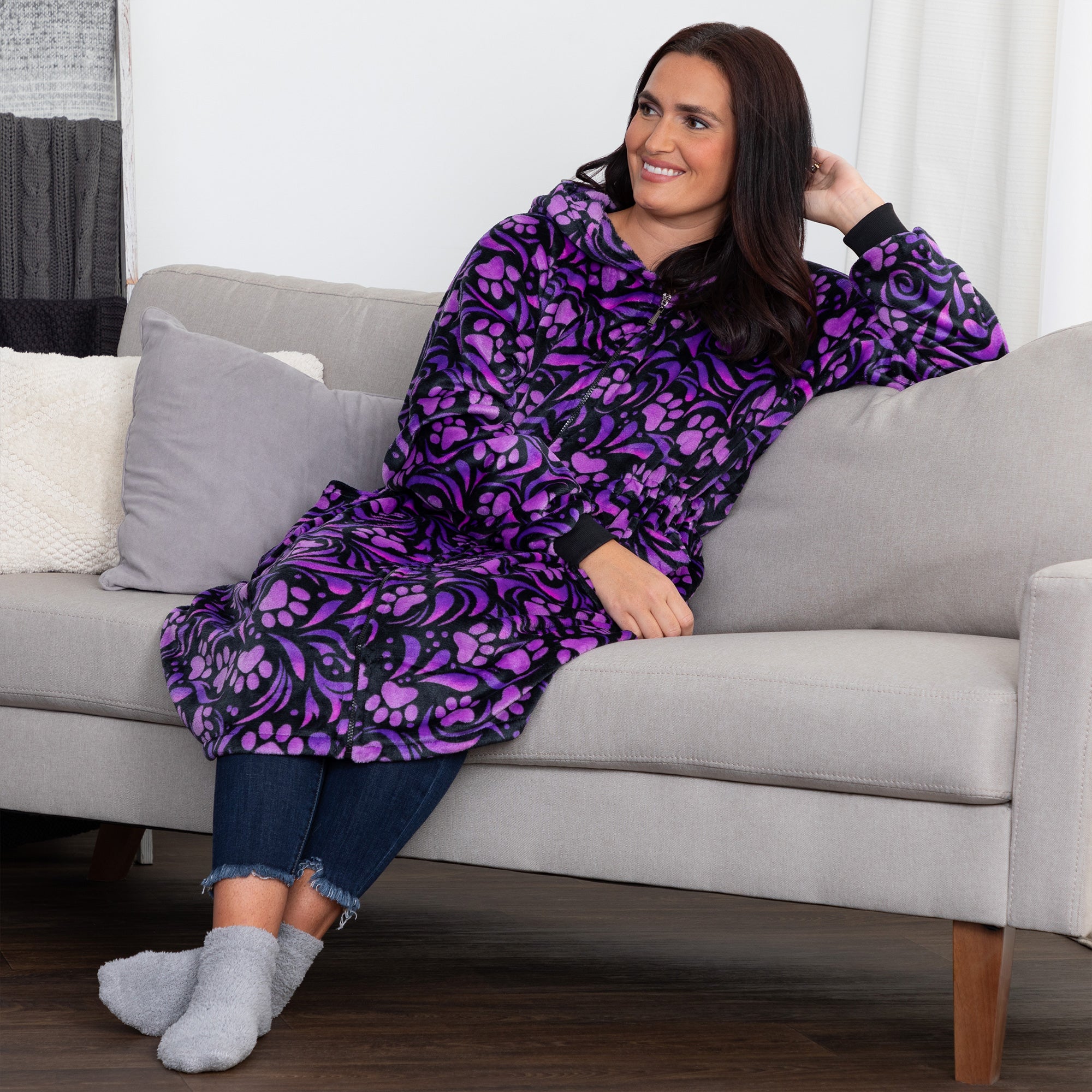 Ultimate Comfort? Premium Oversized Zip-Up Blanket Hoodie