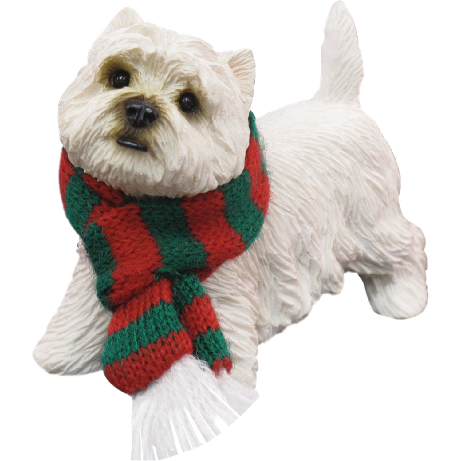 Premium West Highland White Terrier Christmas Ornament - Handcrafted Holiday Decor