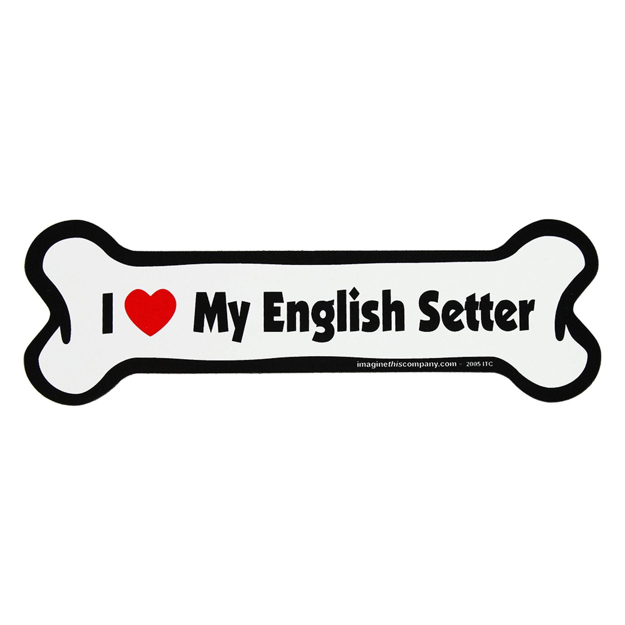 Premium I Love My Dog Car Magnet: Breeds A - K | Ultimate Pet Lover's Accessory