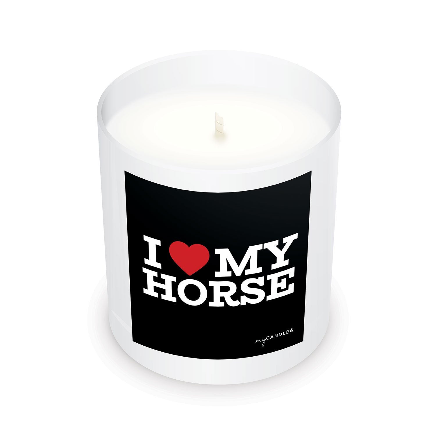 Premium I Heart My Horse Candle - Ultimate Home Fragrance Experience