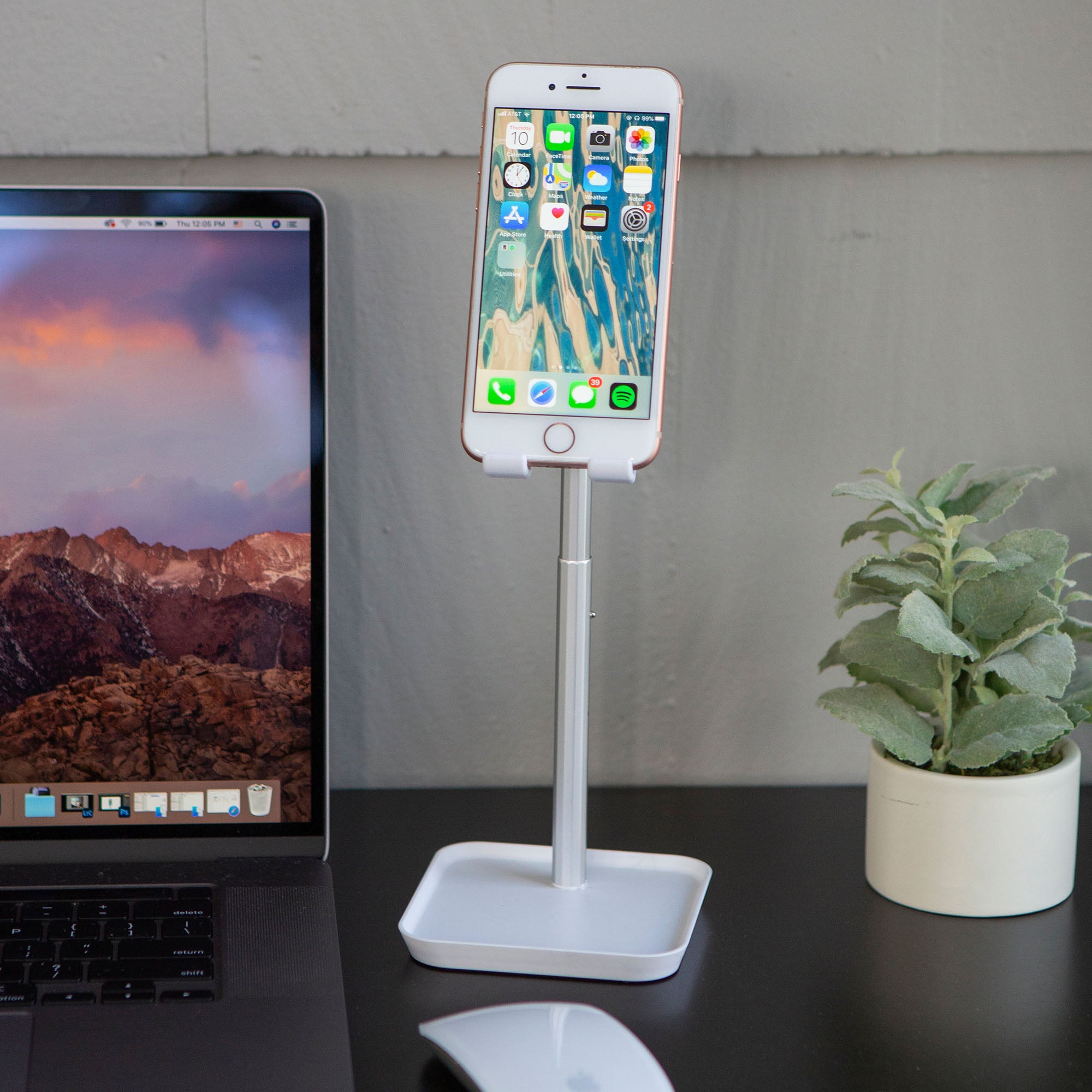 Premium Adjustable Phone & Tablet Stand - Ultimate Viewing Comfort