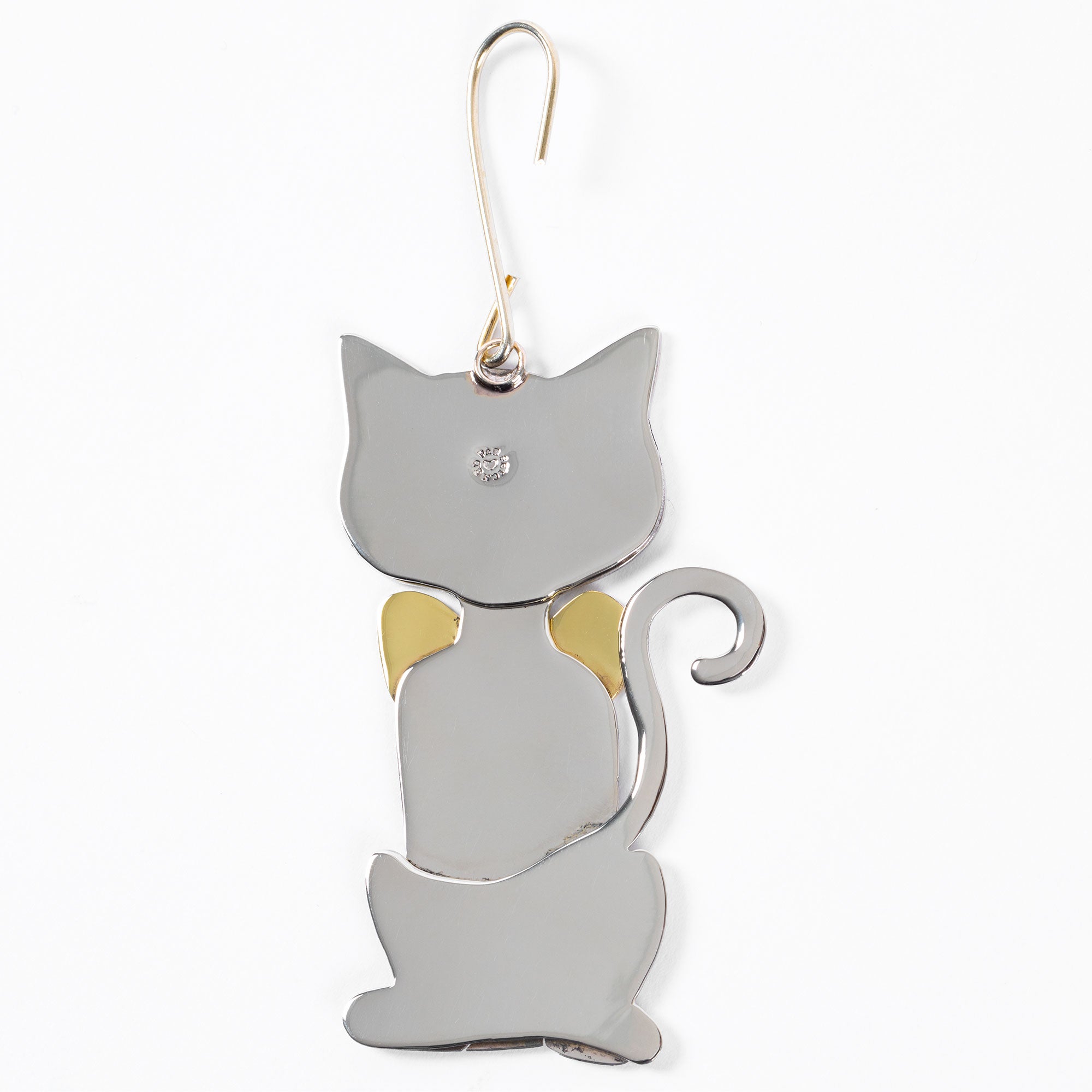 Premium Handcrafted Cat Ornament - Fair Trade Holiday Decor
