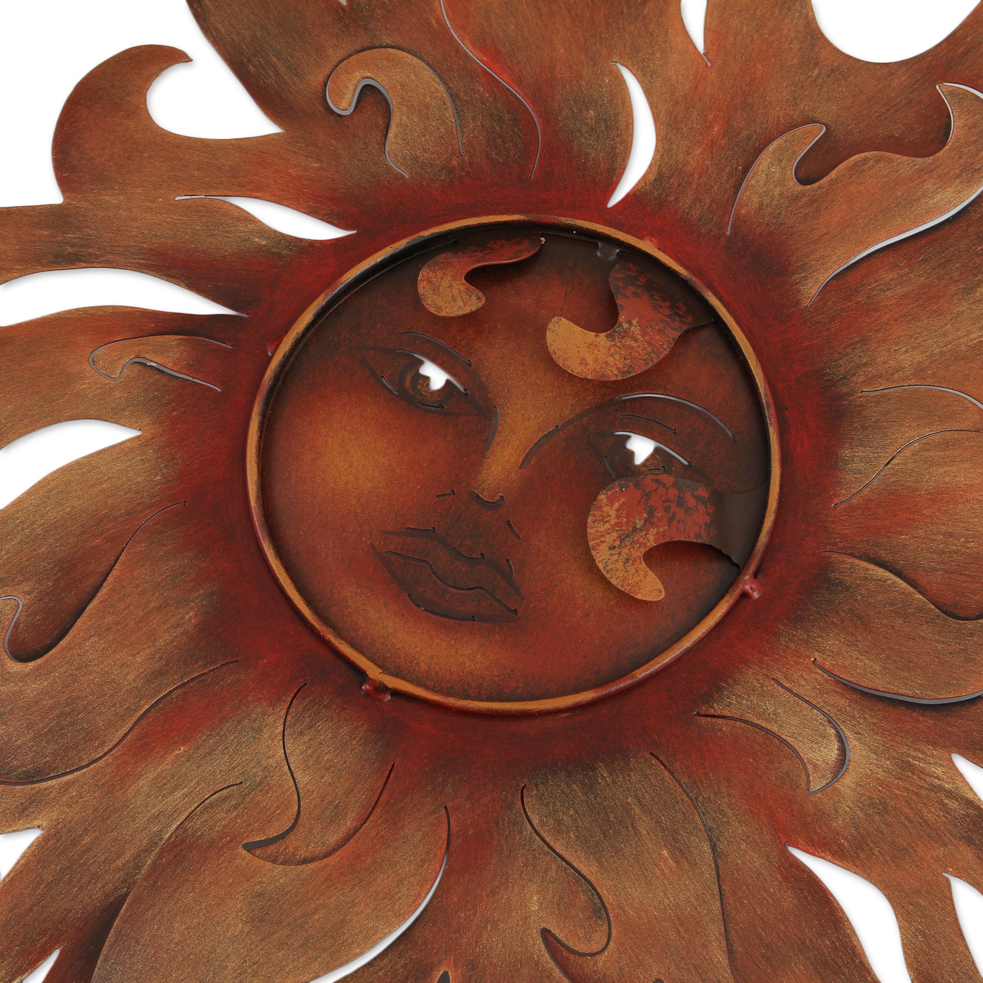 Premium Lady of the Sun Steel Wall Art Sculpture