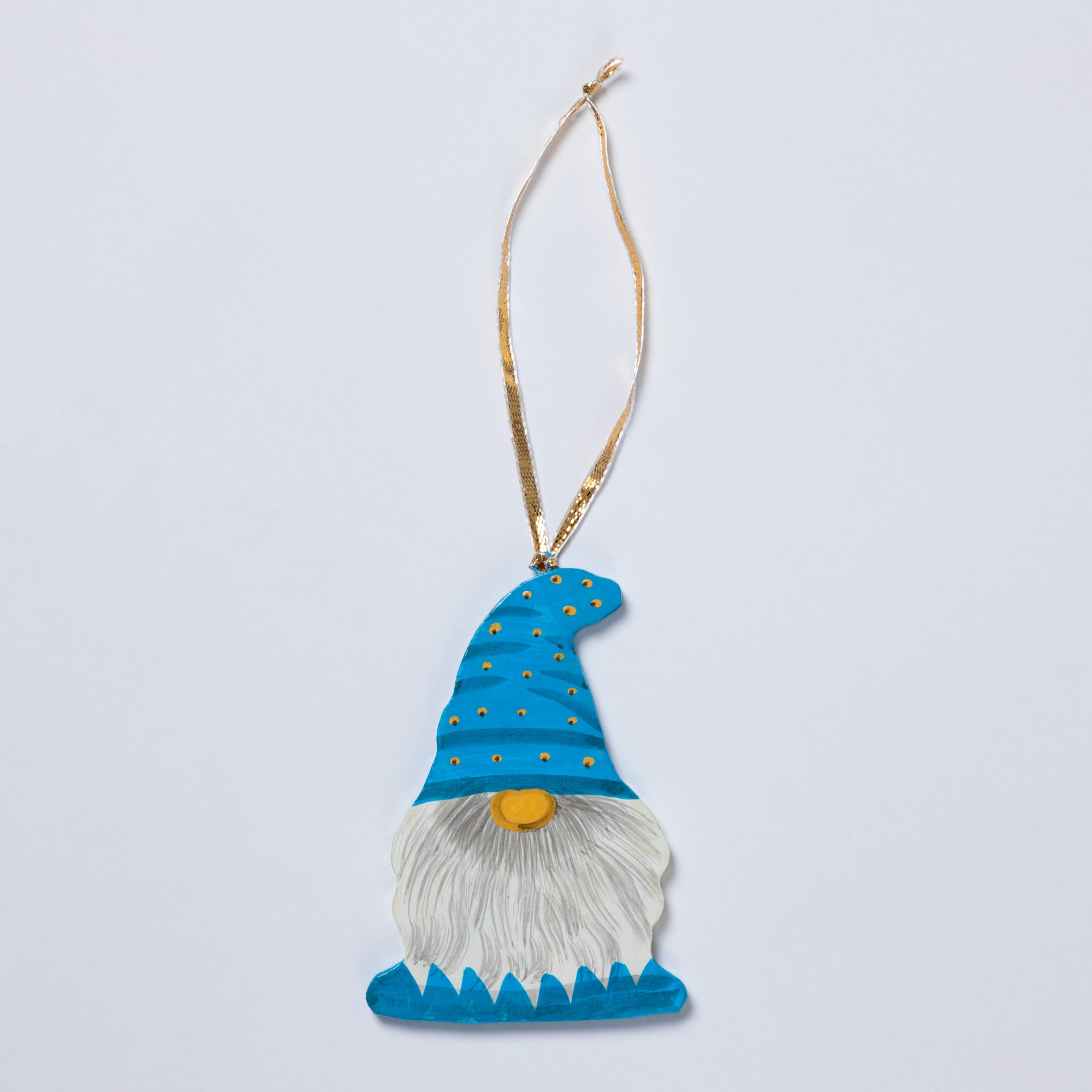 Premium Hand-Painted Gnome Ornament Collection