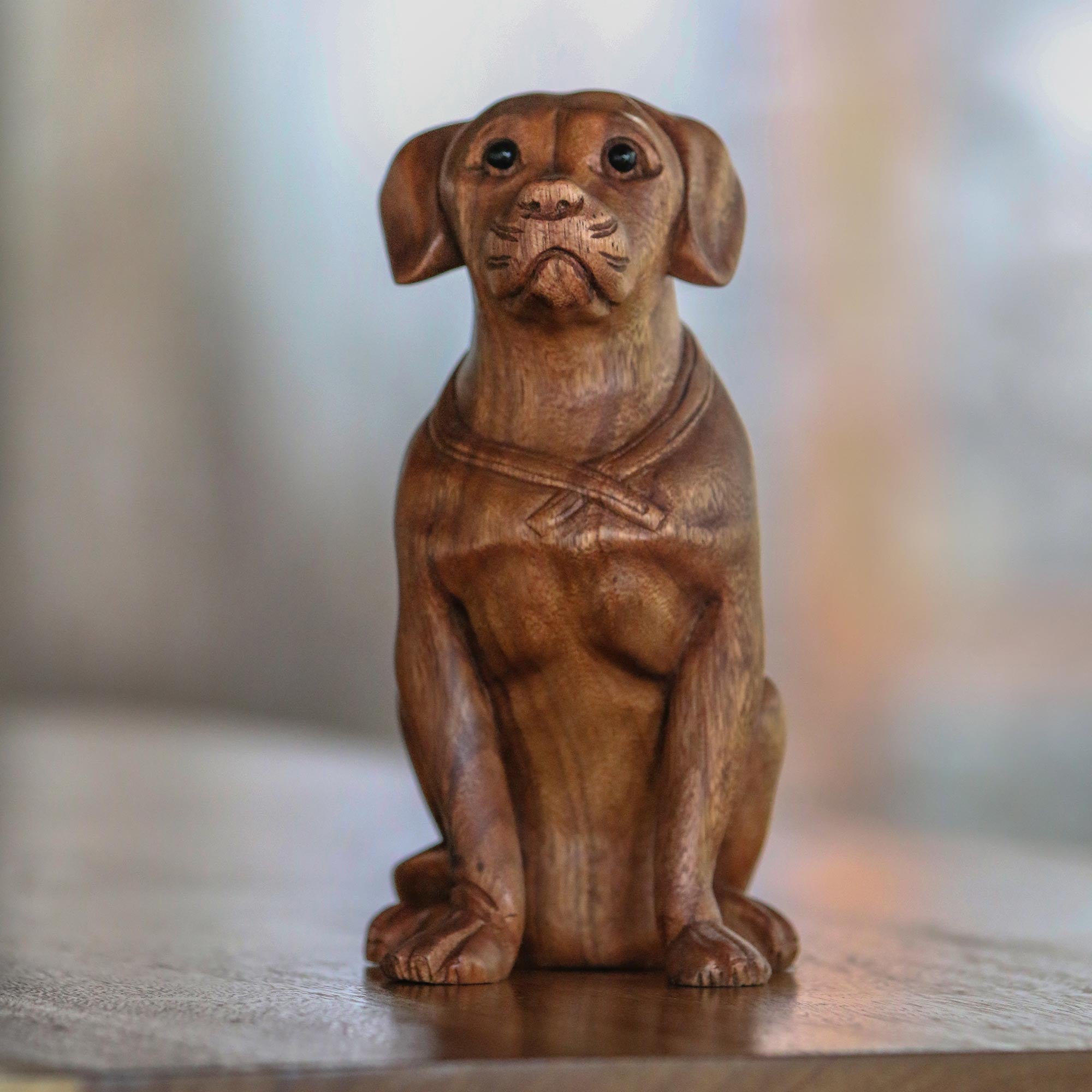 Premium Handcrafted Labrador Begging Dog Sculpture