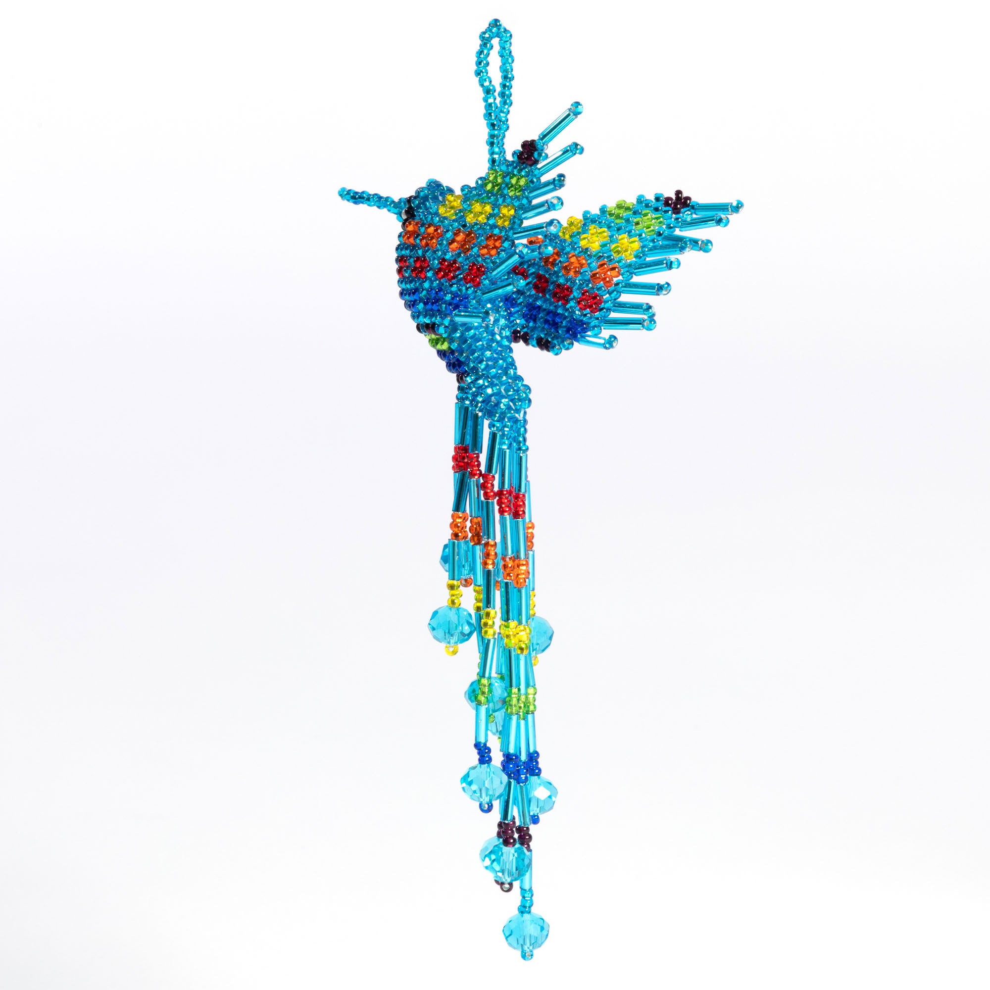 Premium Handcrafted Guatemalan Hummingbird Ornament