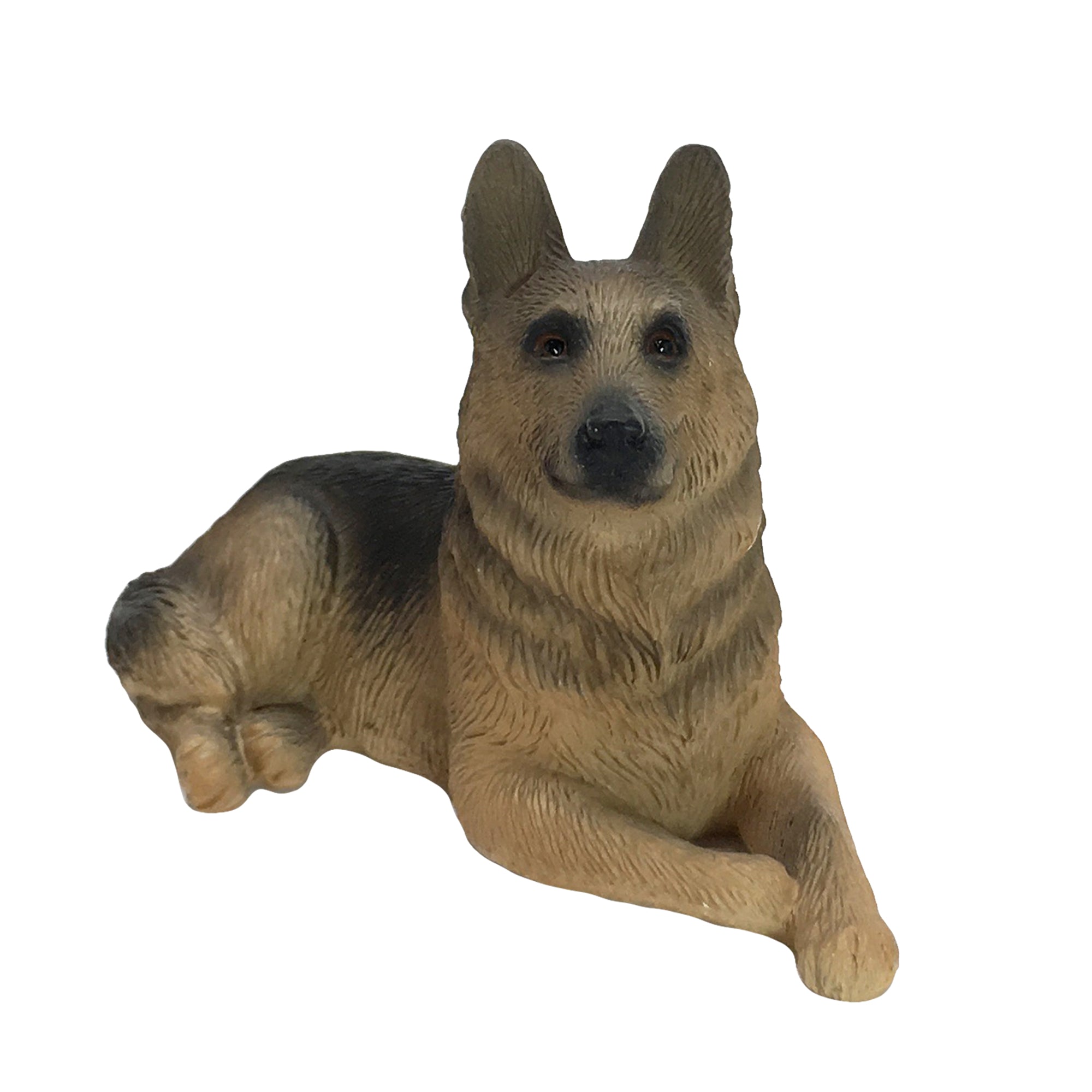 Premium German Shepherd Sculpture - Handcrafted Realism