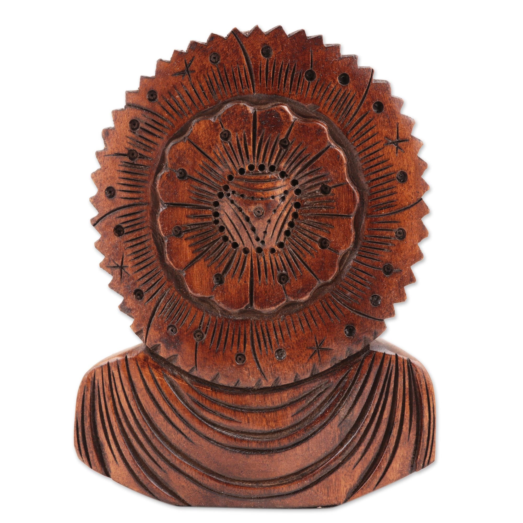 Premium Hand-Carved Indian Buddha Sculpture – Eco-Friendly & Antique Finish