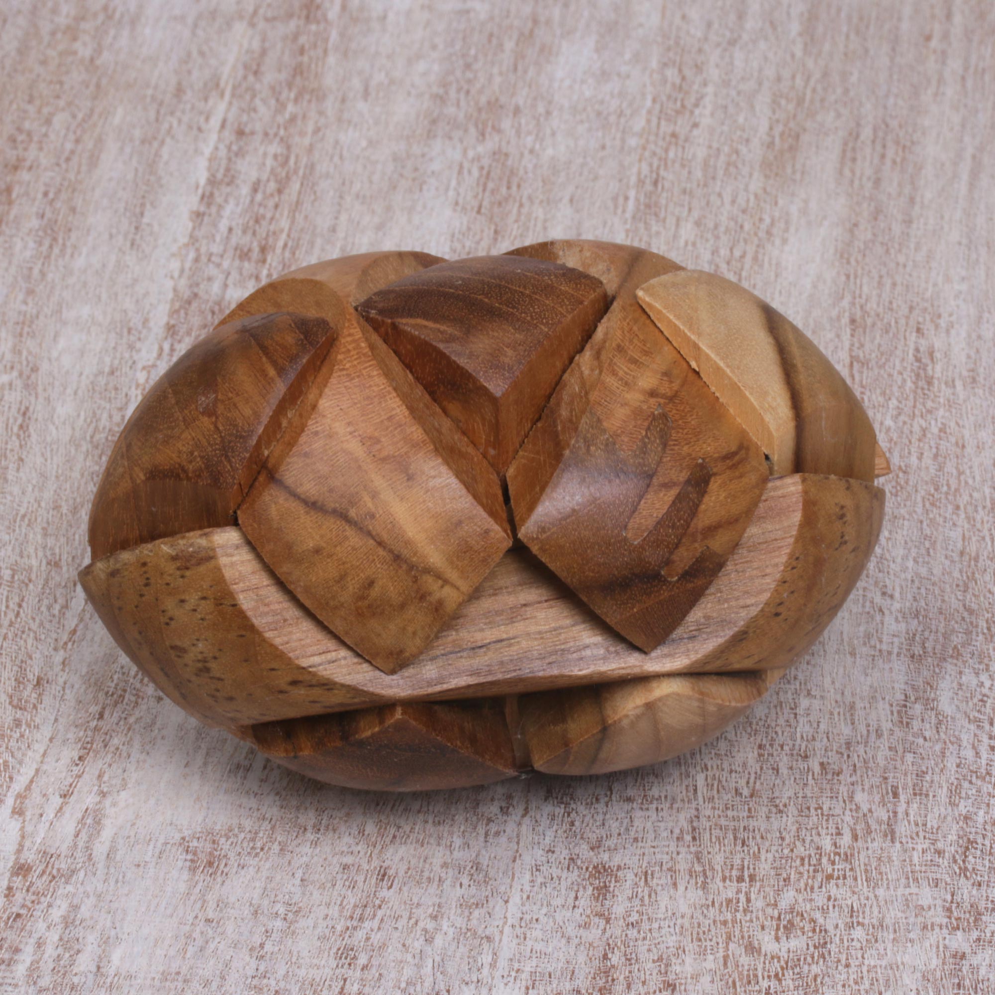 Premium Handcrafted Teak Wood Puzzle – Executive Desk Challenge
