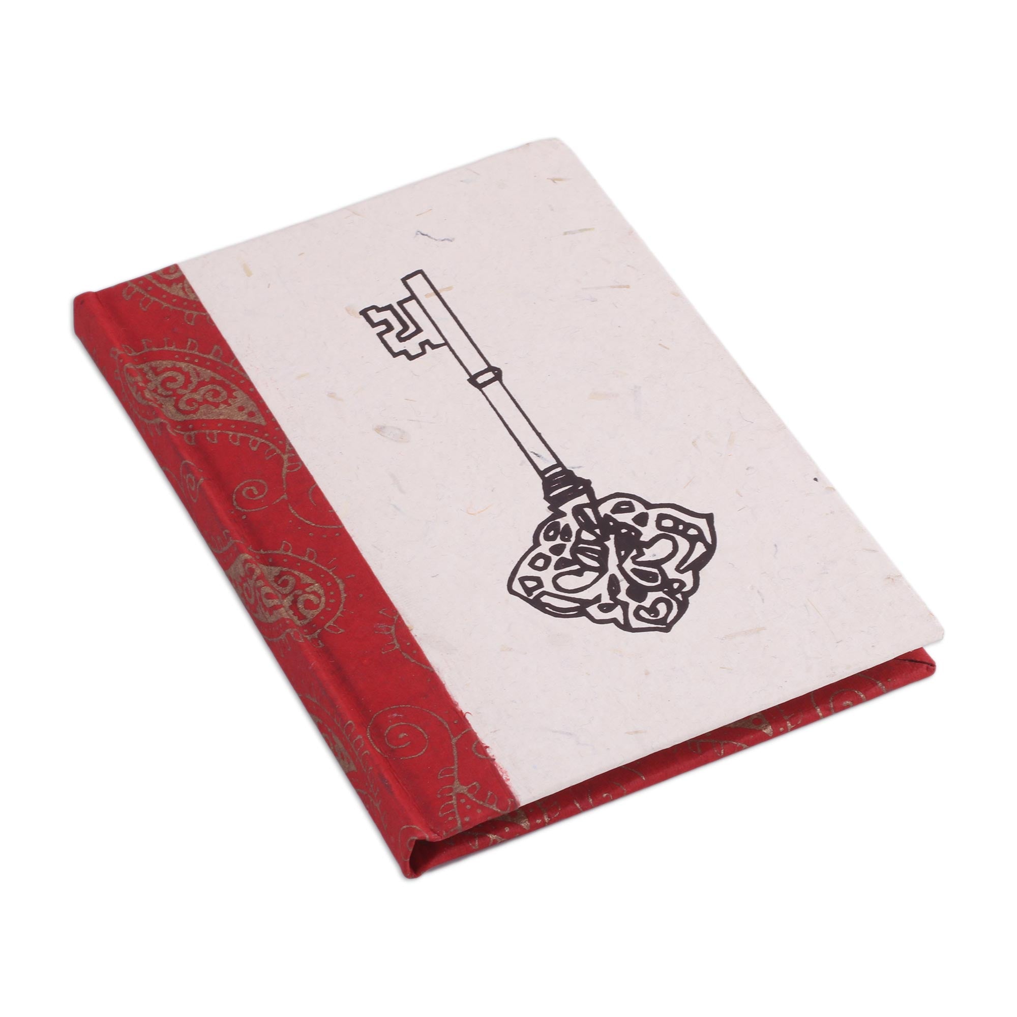 Premium Handcrafted Key Design Journal - Ultimate Memory Keeper