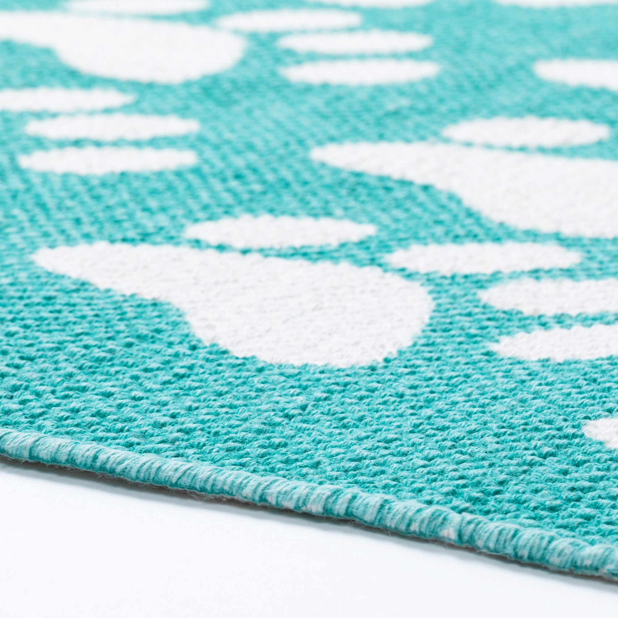 Premium Paw Print Cotton Rug - Ultimate Home Comfort
