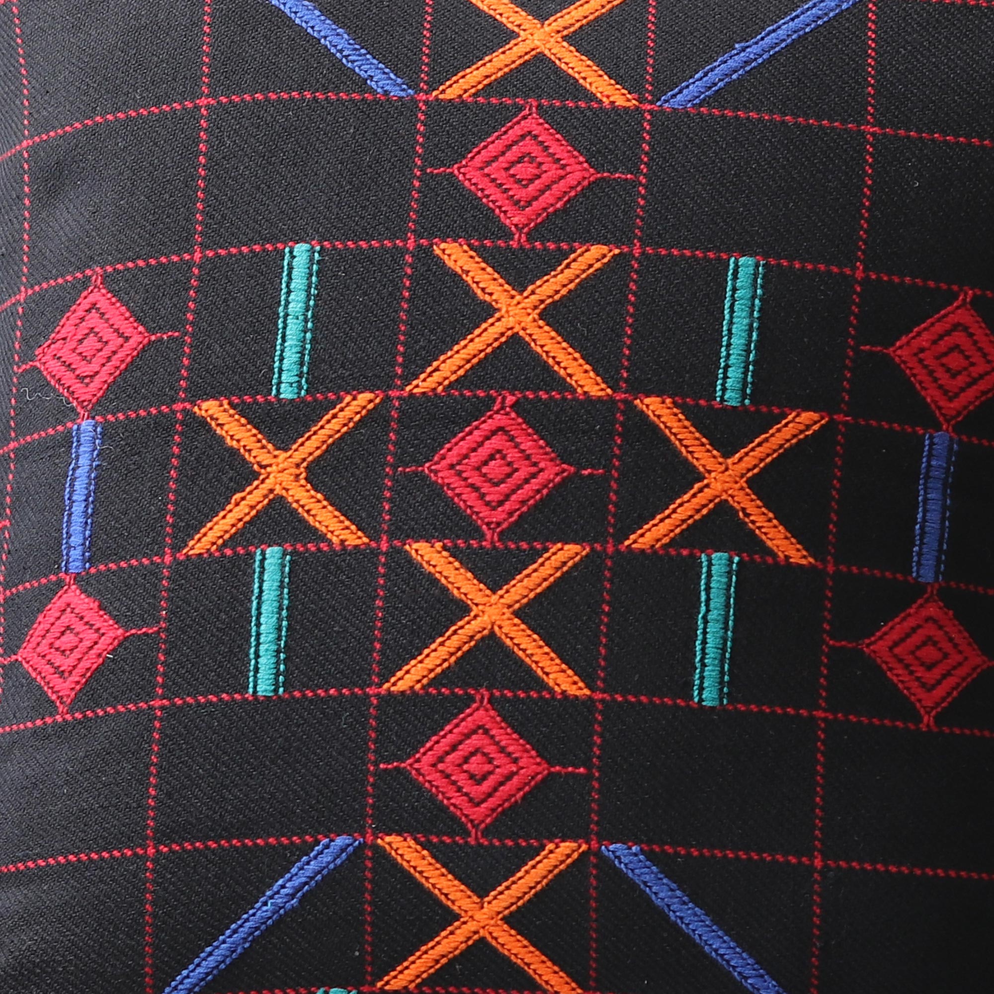 Premium Mystical Algorithm Cotton Cushion Covers (Pair) - Handcrafted Elegance