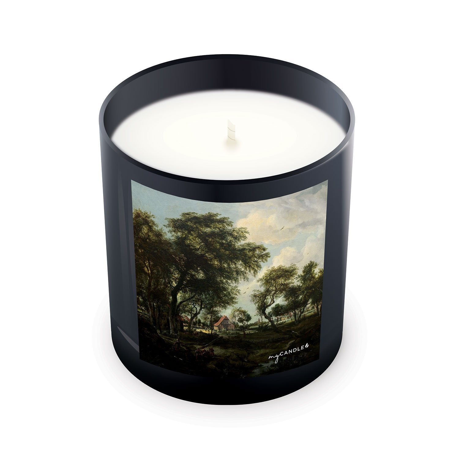 Premium Meindert Hobbema Artisan Candle - A Farm in the Sunlight