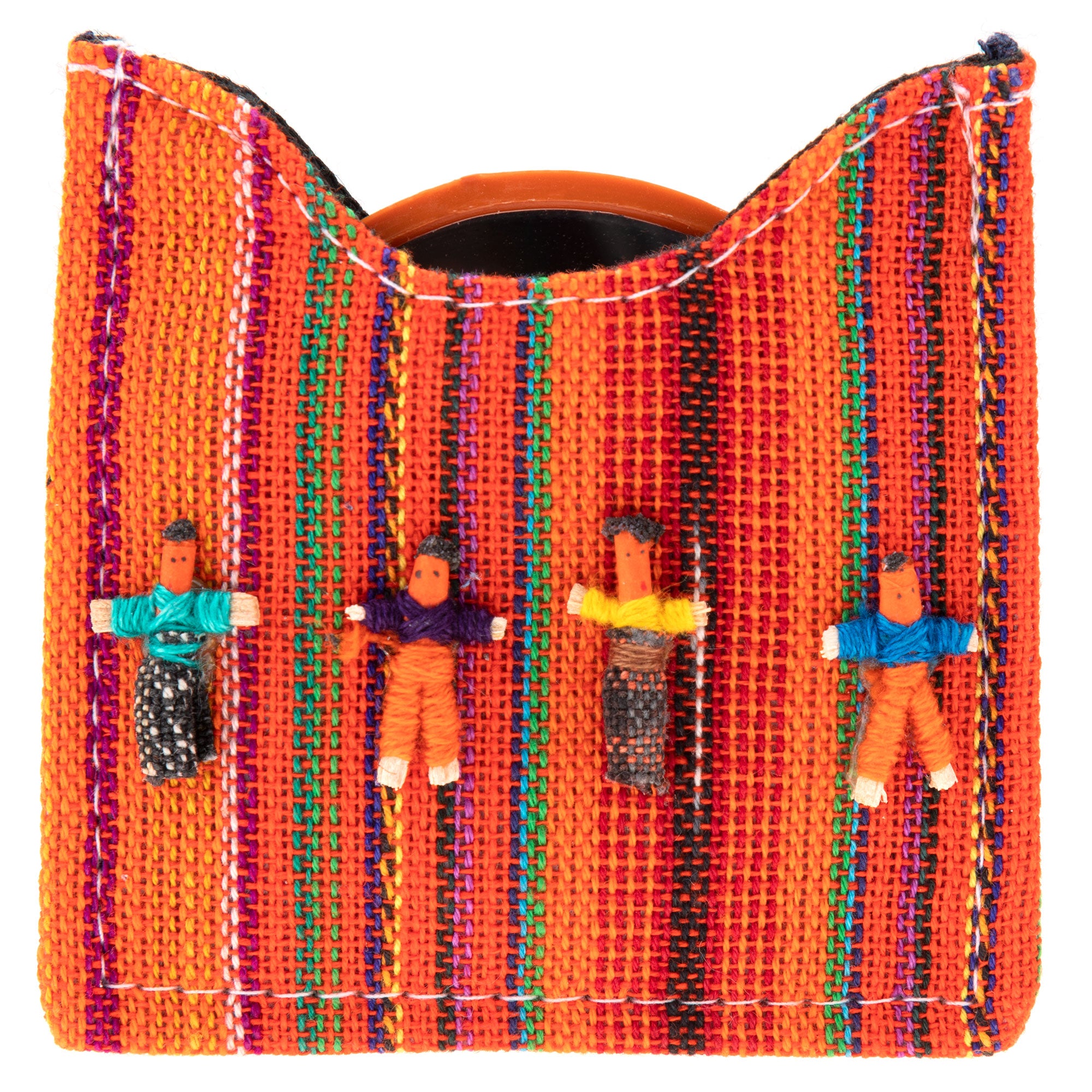 Premium Self-Love Mirror with Worry Dolls - Handmade in Guatemala