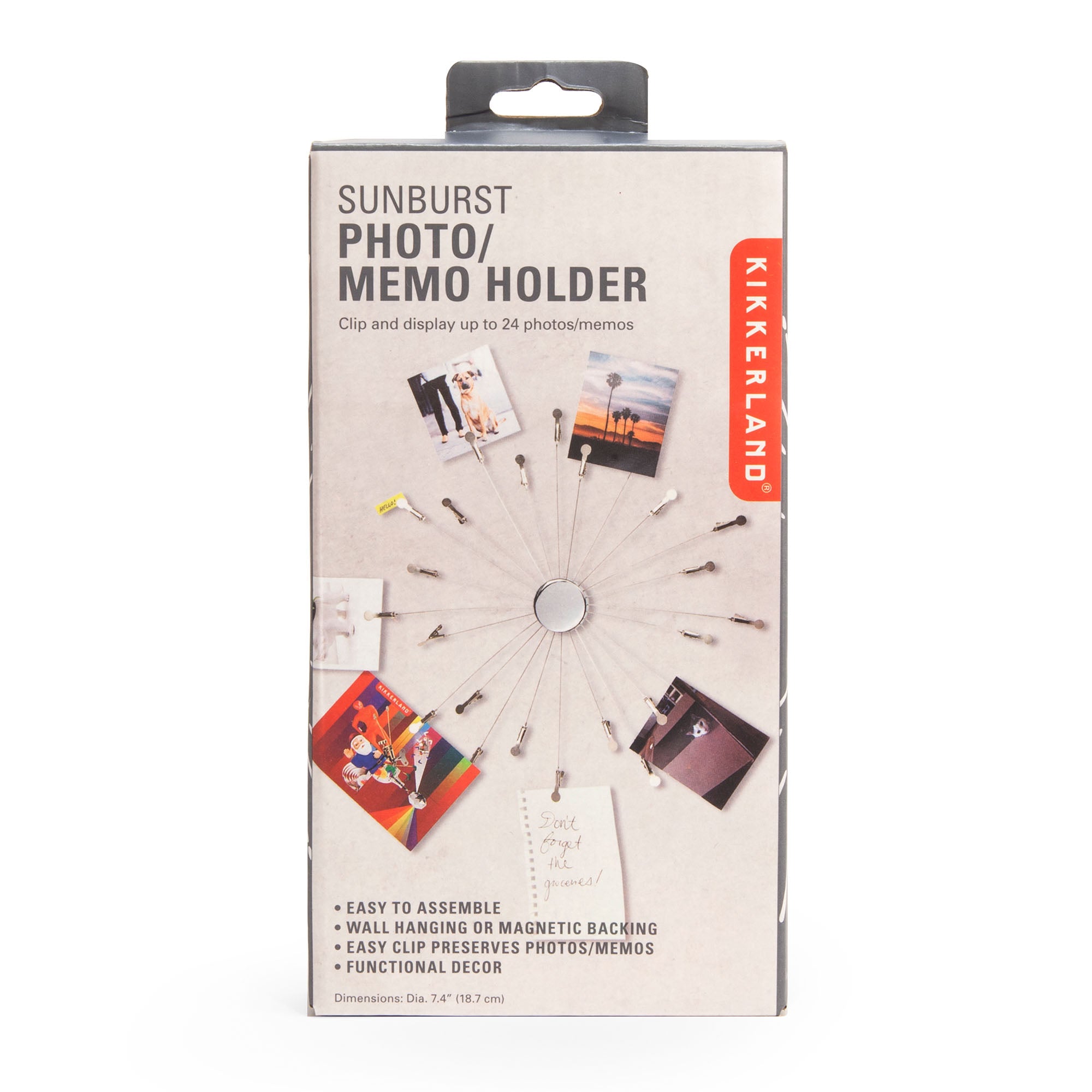 Ultimate Sunburst Photo & Memo Organizer