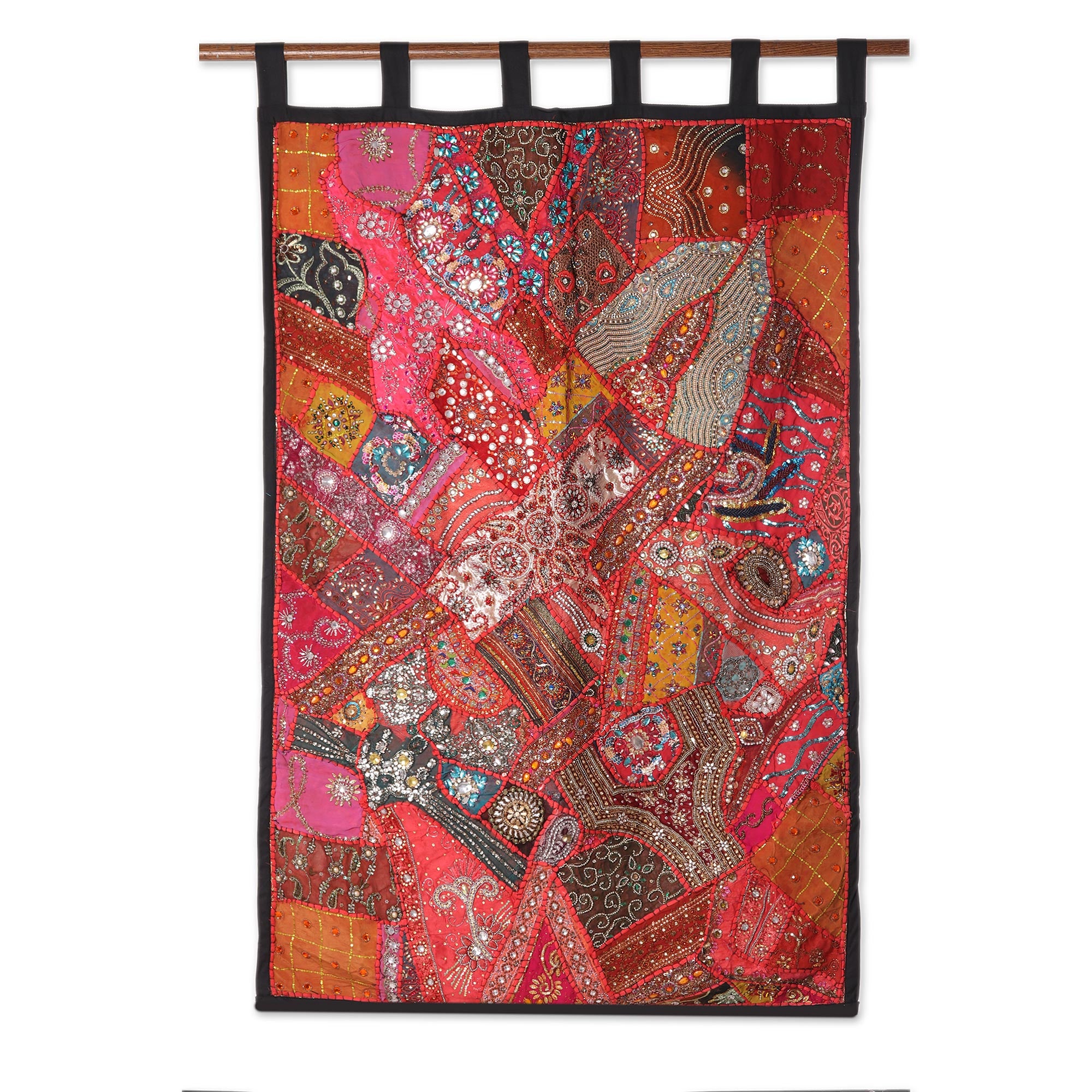 Premium Autumn Splendor Handcrafted Cotton Wall Art